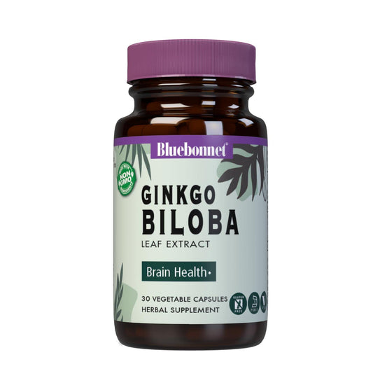 Pre-Order | Arrives in 5–10 Days – BlueBonnet Ginkgo Biloba Leaf Extract Supplement, 30 Count