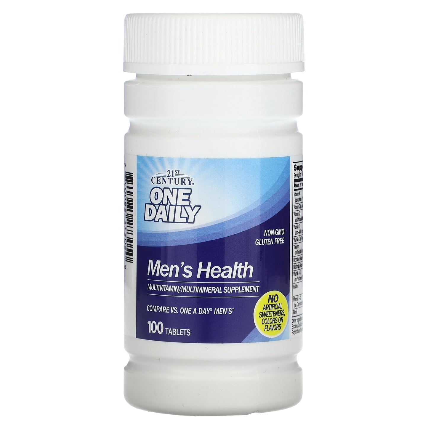 Pre-Order | Arrives in 5–10 Days – 21st Century One Daily Men's Health Tablets, 100 Count