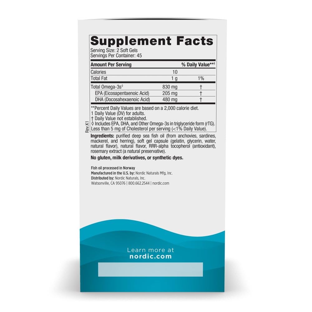 Pre-Order | Arrives in 5–10 Days – Nordic Naturals DHA, Strawberry - 90 Soft Gels - 830 mg Omega-3 - High-Intensity DHA Formula for Brain & Nervous System Support - Non-GMO - 45 Servings