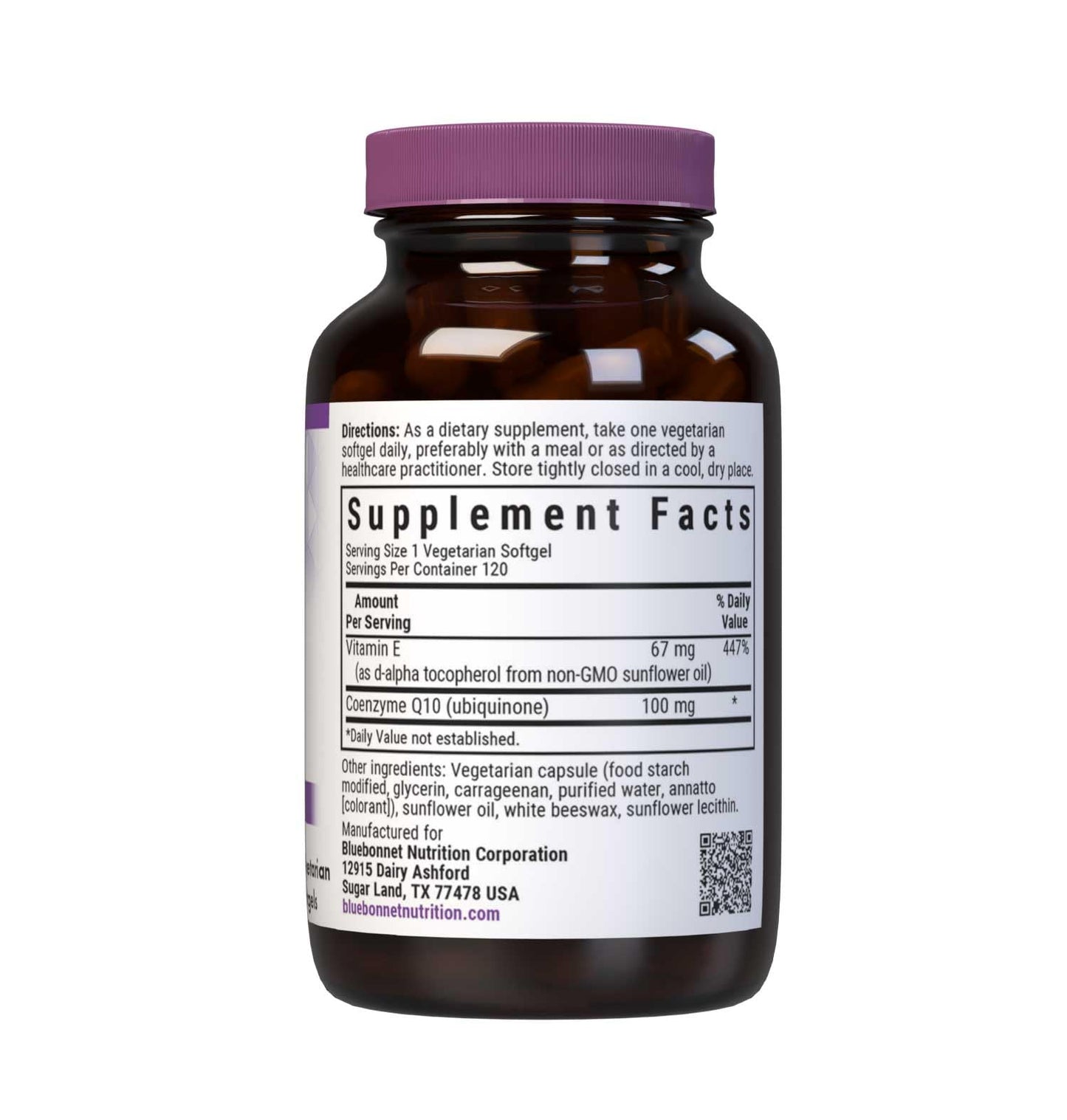 Pre-Order | Arrives in 5–10 Days – BlueBonnet Nutrition CoQ10 100 mg, Energy Production*, Heart Health*, Non-GMO, Gluten-Free, Soy-Free, Vegetarian Friendly, 120 Vegetarian Softgels, 120 Servings