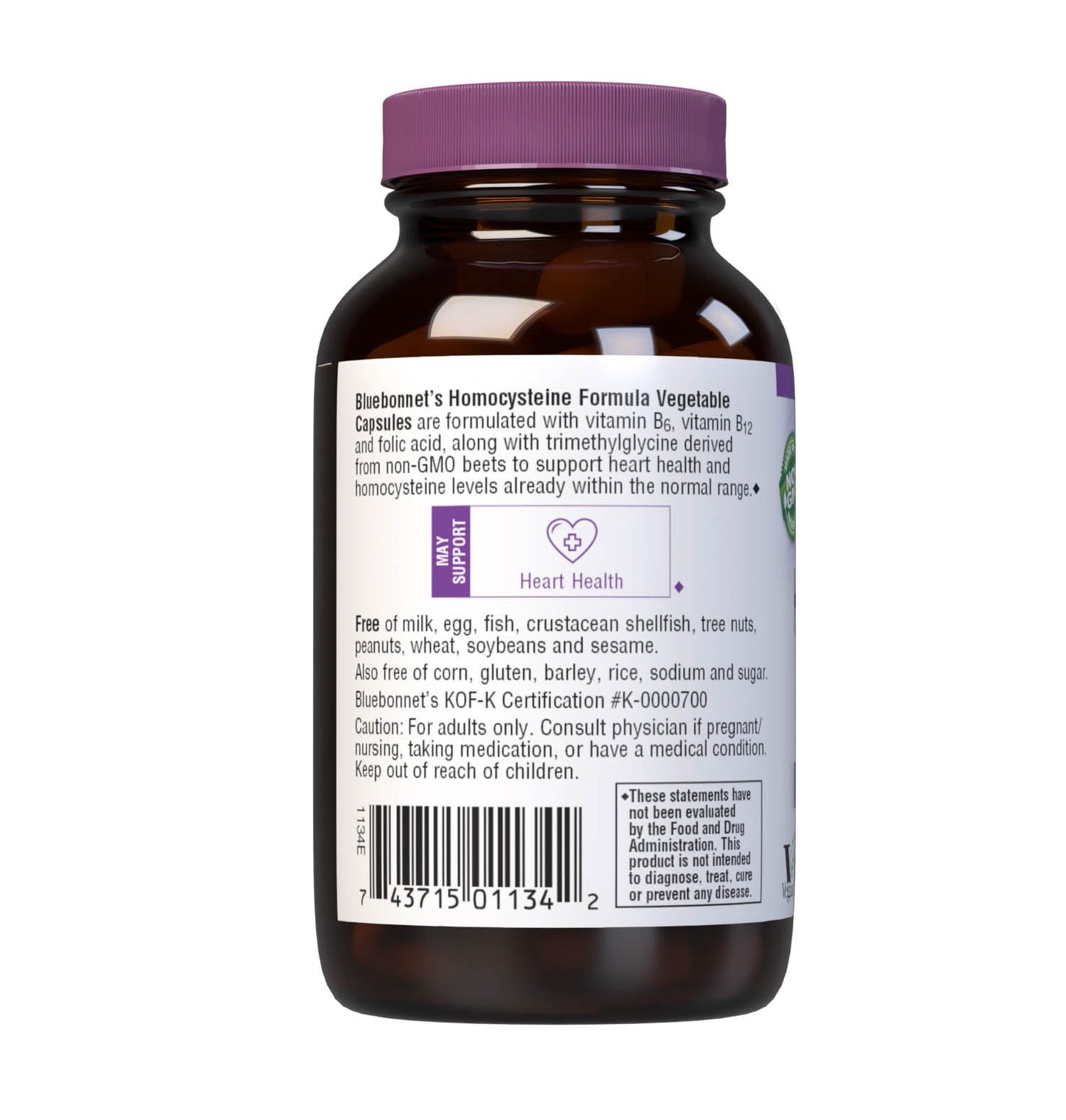 Pre-Order | Arrives in 5–10 Days – BlueBonnet Homocysteine Formula Supplement, 60 Count