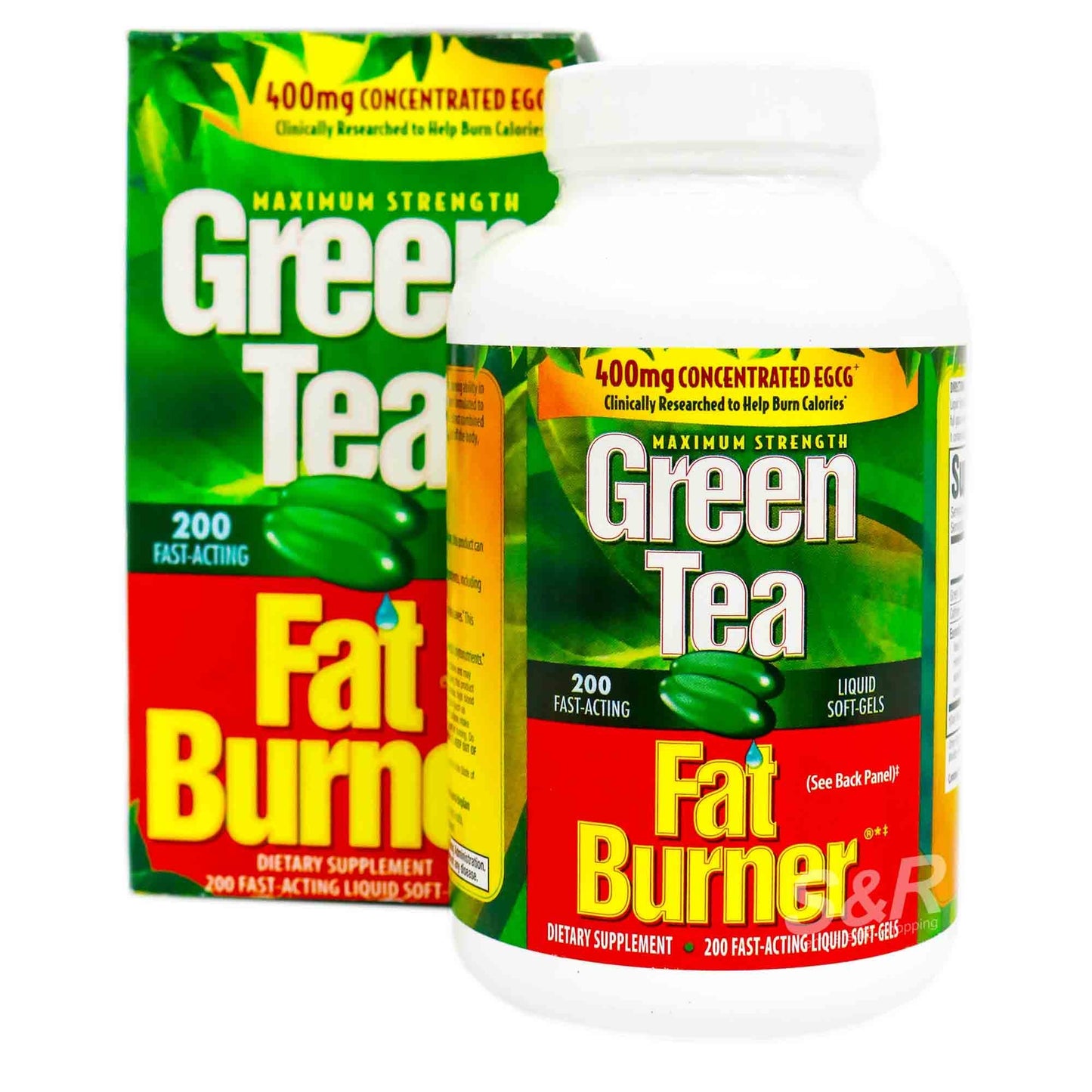 MAXIMUM STRENGTH GREEN TEA FAT BURNER