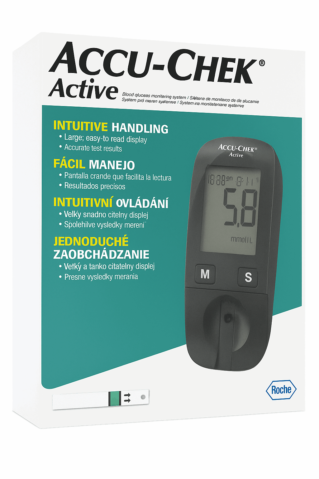 ACC-CHEK ACTIVE BLOOD GLUCOSE MONITORING SYSTEM