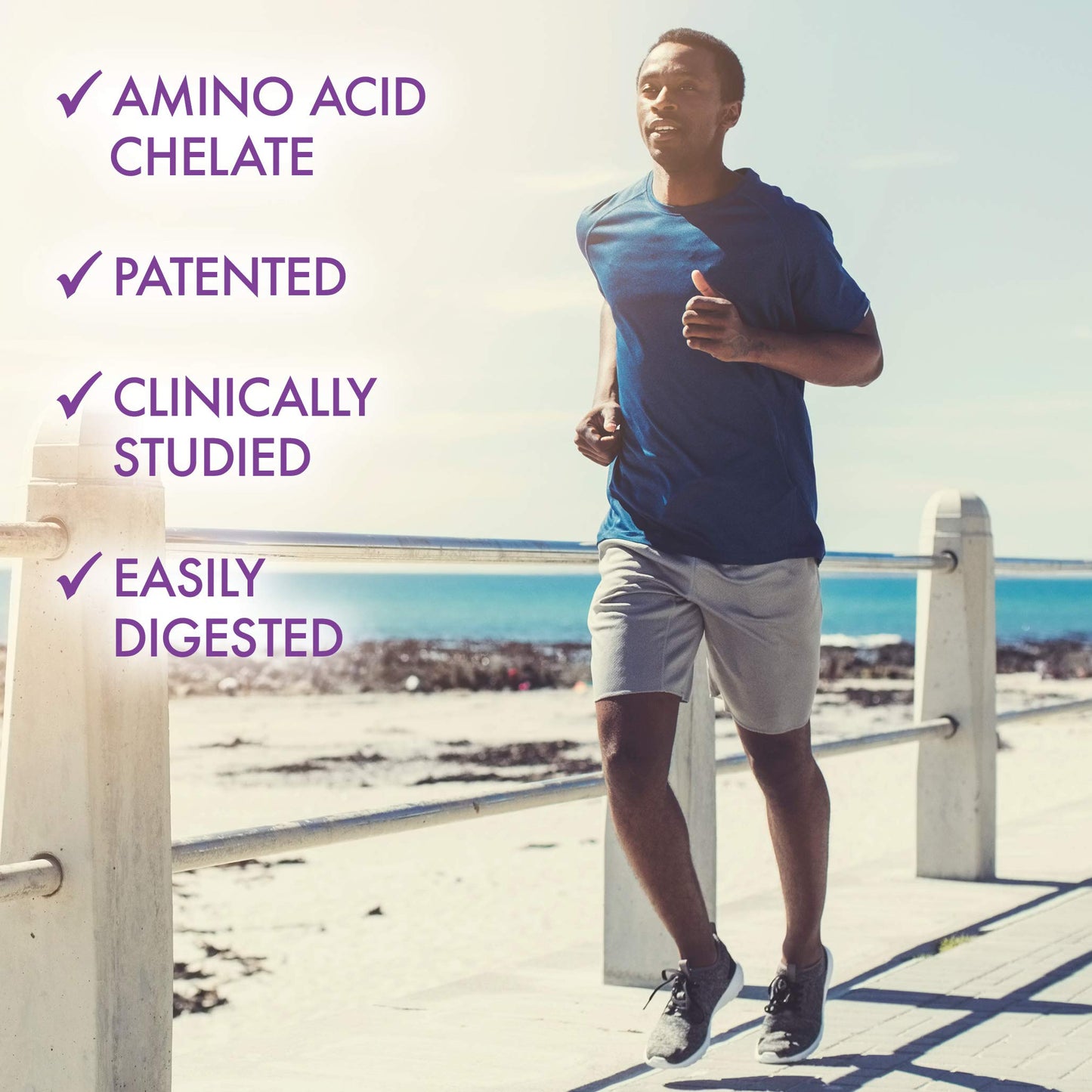 Pre-Order | Arrives in 5–10 Days – Bluebonnet Nutrition High Potency Chelated Multiminerals (Iron-Free), Albion Chelated Minerals, Soy-Free, Gluten-Free, Non-GMO, Kosher Certified, Dairy-Free, 60 Caplets, 20 Servings