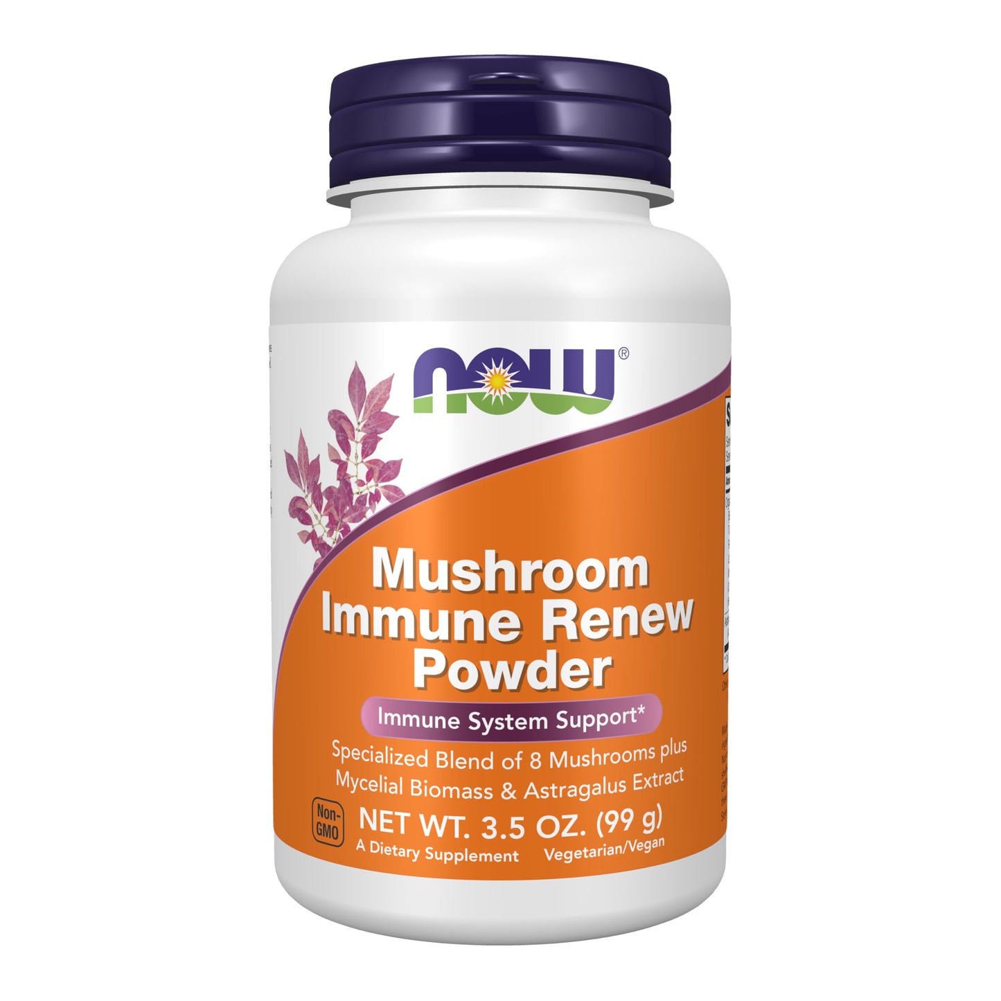 Pre-Order | Arrives in 5–10 Days – NOW Foods Supplements, Mushroom Immune Renew with Astragalus Root Extract, Immune System Support*, 3.5-Ounce