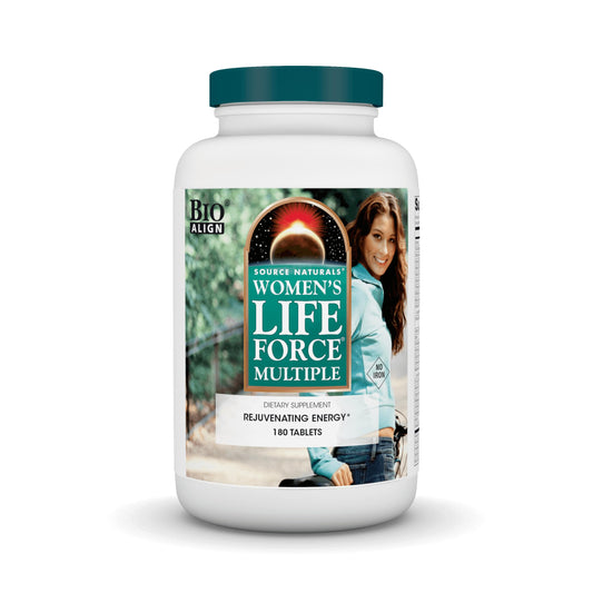 Pre-Order | Arrives in 5–10 Days – Source Naturals Wonmen's Life Force Mutiple, Dietary Supplement Rejuvenating Enegry* - 180 Tablets