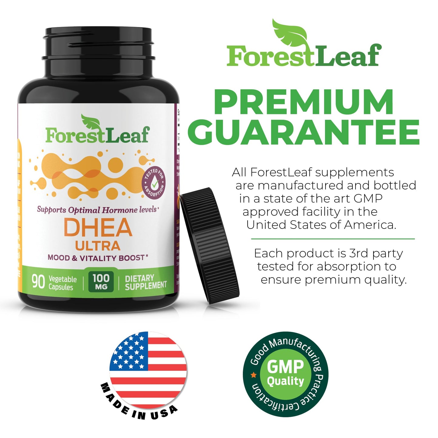 Pre-Order | Arrives in 5–10 Days – DHEA 100mg | DHEA Supplement for Women | DHEA Supplement for Men | Pure High Strength Micronized Dehydroepiandrosterone | Supports Energy, Hormone Balance, Anti-Aging, Mood | 90 Caps (3-Month Supply)
