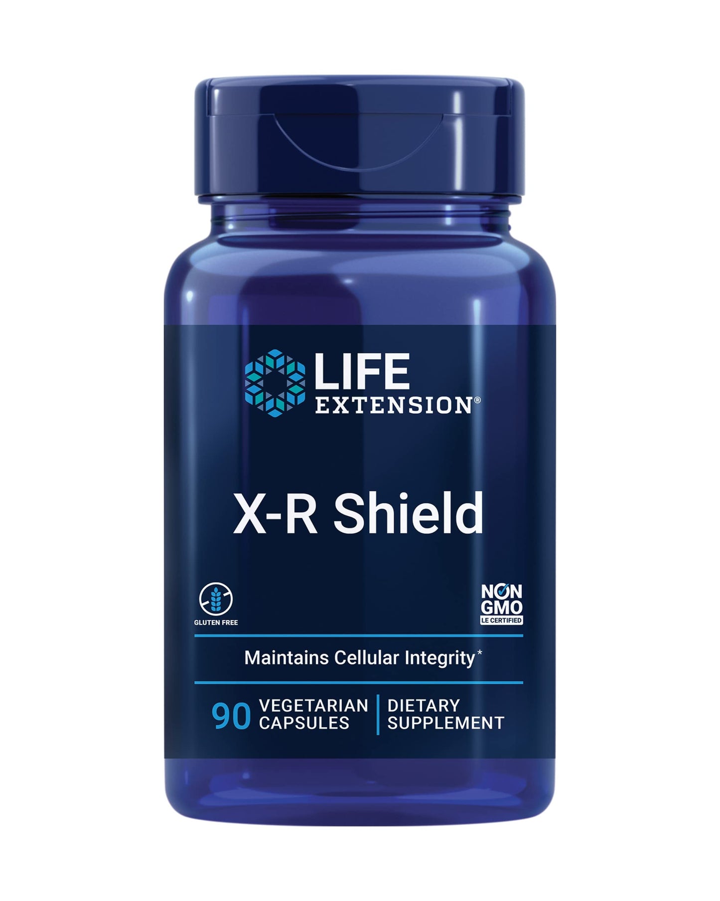 Pre-Order | Arrives in 5–10 Days – Life Extension X-R Shield, spirulina, Lemon Balm, Ginkgo biloba, Supports Cellular Integrity & DNA Health, Encourages Healthy Immune Response, Gluten-Free, Non-GMO, Vegetarian, 90 Capsules