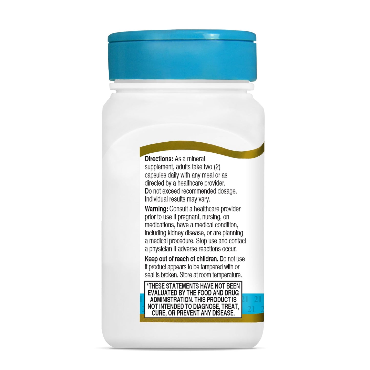 Pre-Order | Arrives in 5–10 Days – 21st Century Magnesium Glycinate 200 mg Capsules per Serving, 90 Count