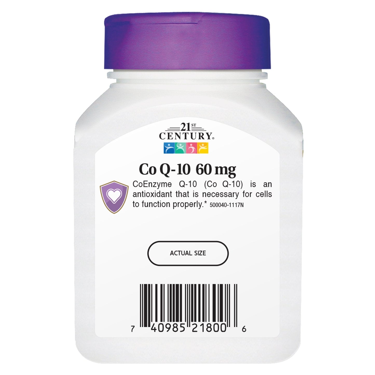 Pre-Order | Arrives in 5–10 Days – 21st Century Co Q10 60 mg Capsules, 75 Count