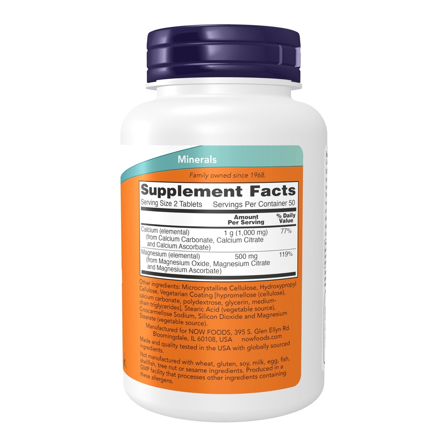 Pre-Order | Arrives in 5–10 Days – NOW Foods Supplements, Calcium & Magnesium 2:1 Ratio, High Potency, Supports Bone Health*, 100 Tablets