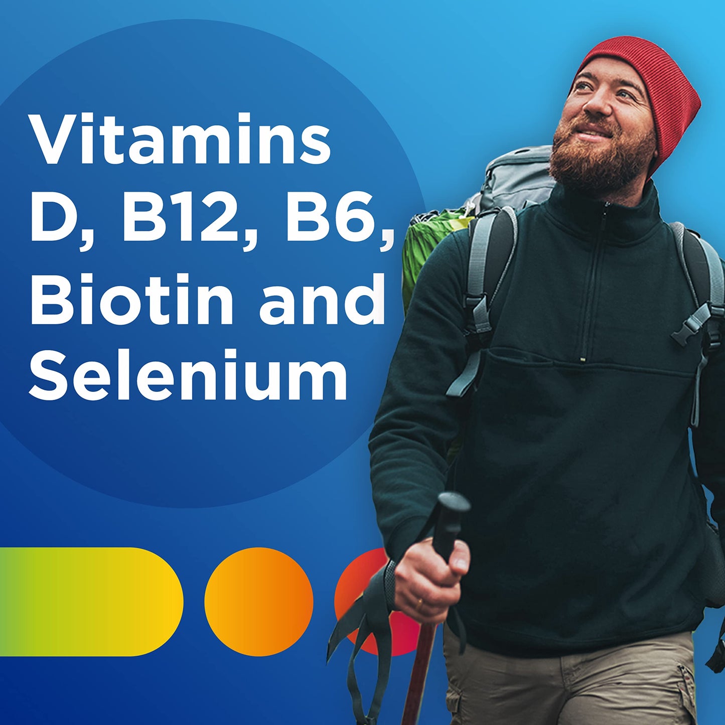Pre-Order | Arrives in 5–10 Days – Centrum MultiGummies Gummy Multivitamin for Men, Multivitamin/Multimineral Supplement with Selenium, Antioxidants and Vitamin D3, Assorted Fruit Flavor - 170 Count