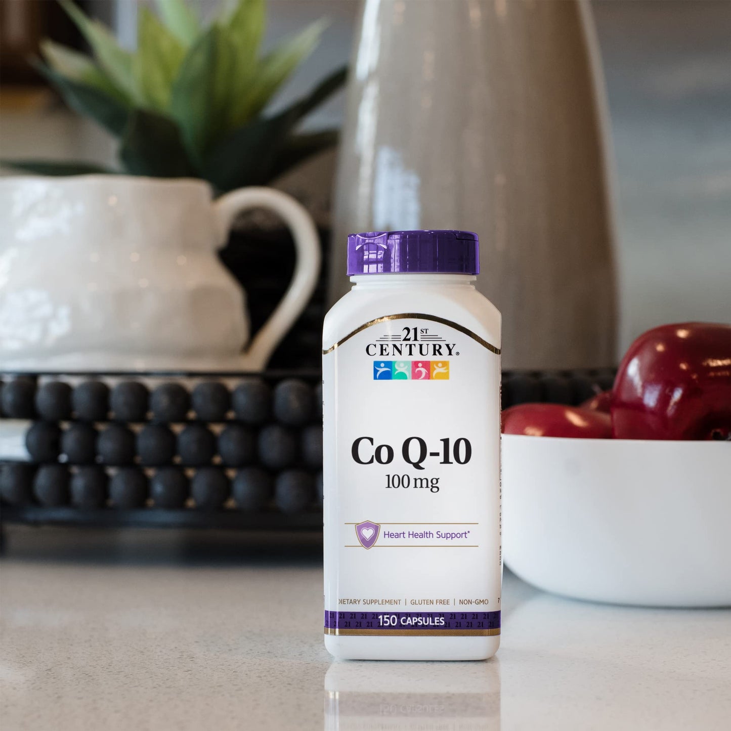 Pre-Order | Arrives in 5–10 Days – 21st Century CoQ10, 100 mg, 150 Capsules