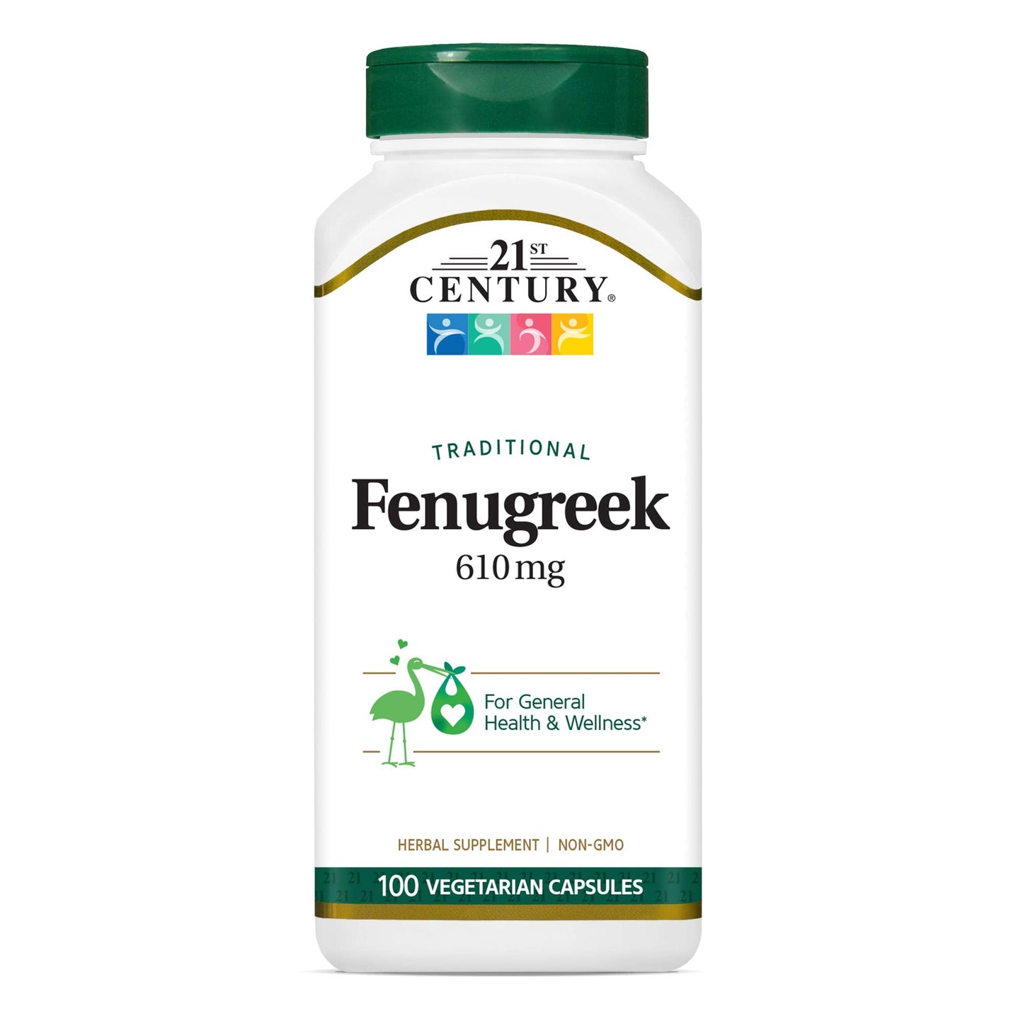 Pre-Order | Arrives in 5–10 Days – 21st Century Fenugreek 610 Mg, 100 Count