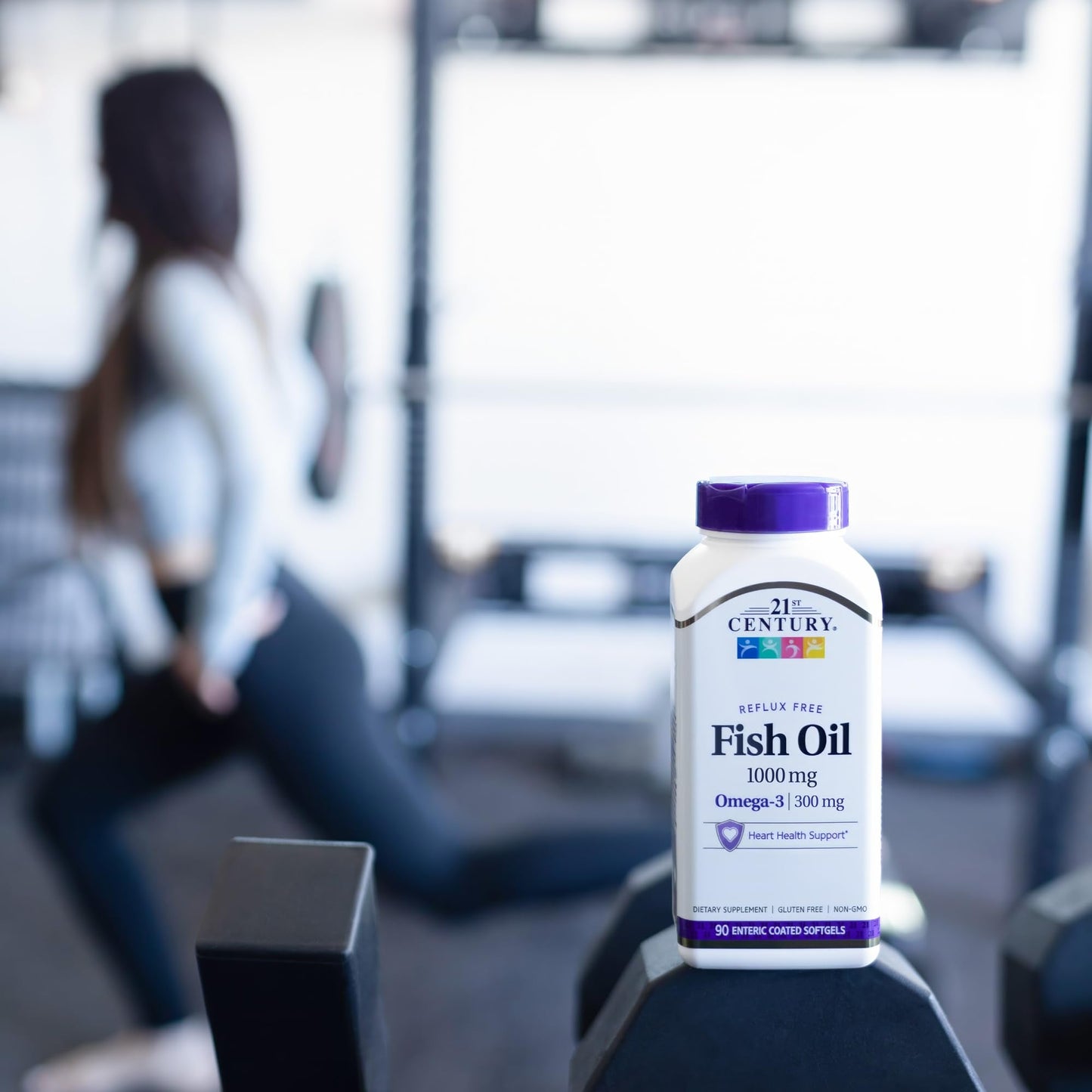 Pre-Order | Arrives in 5–10 Days – Fish Oil 1000 mg 90 Enteric Coated Softgels, 21st Century