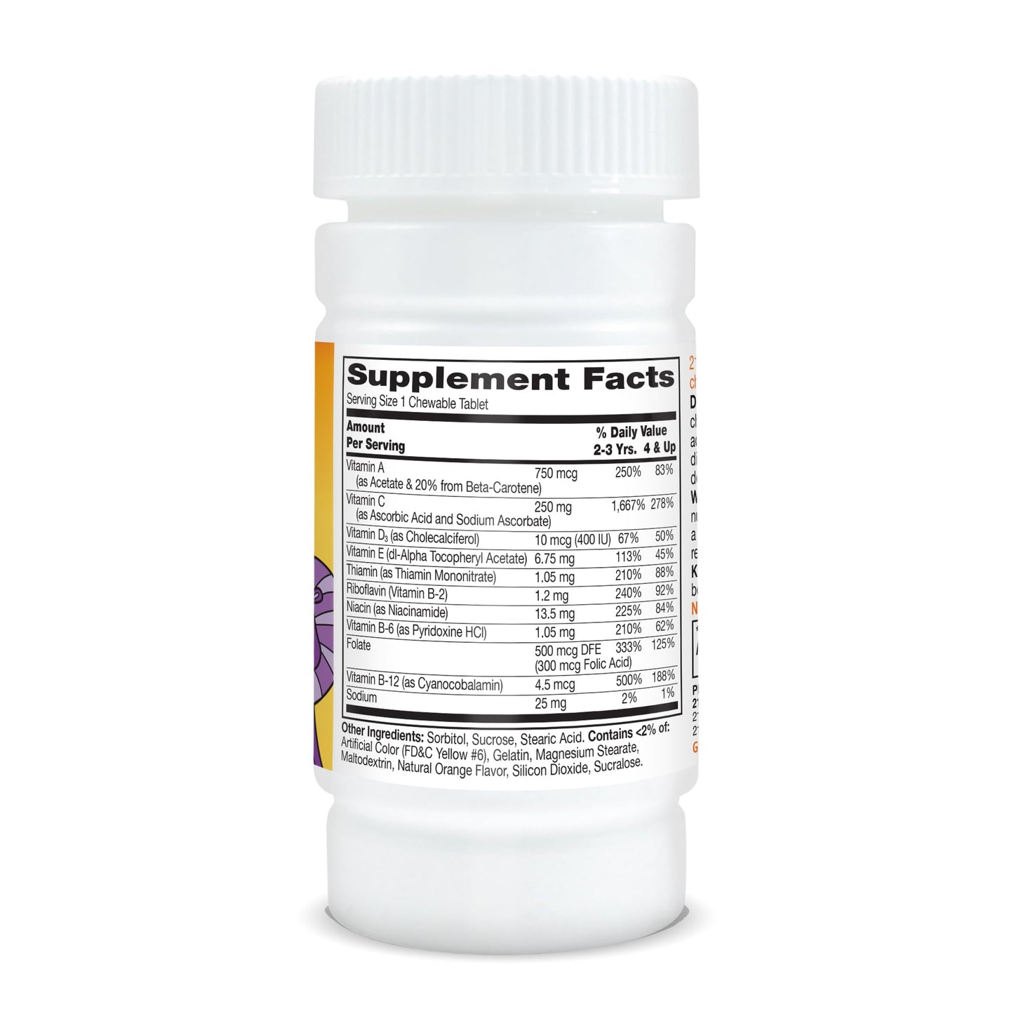 Pre-Order | Arrives in 5–10 Days – 21st Century Zoo Friends with Extra C Chewable Tablets, 60 Count