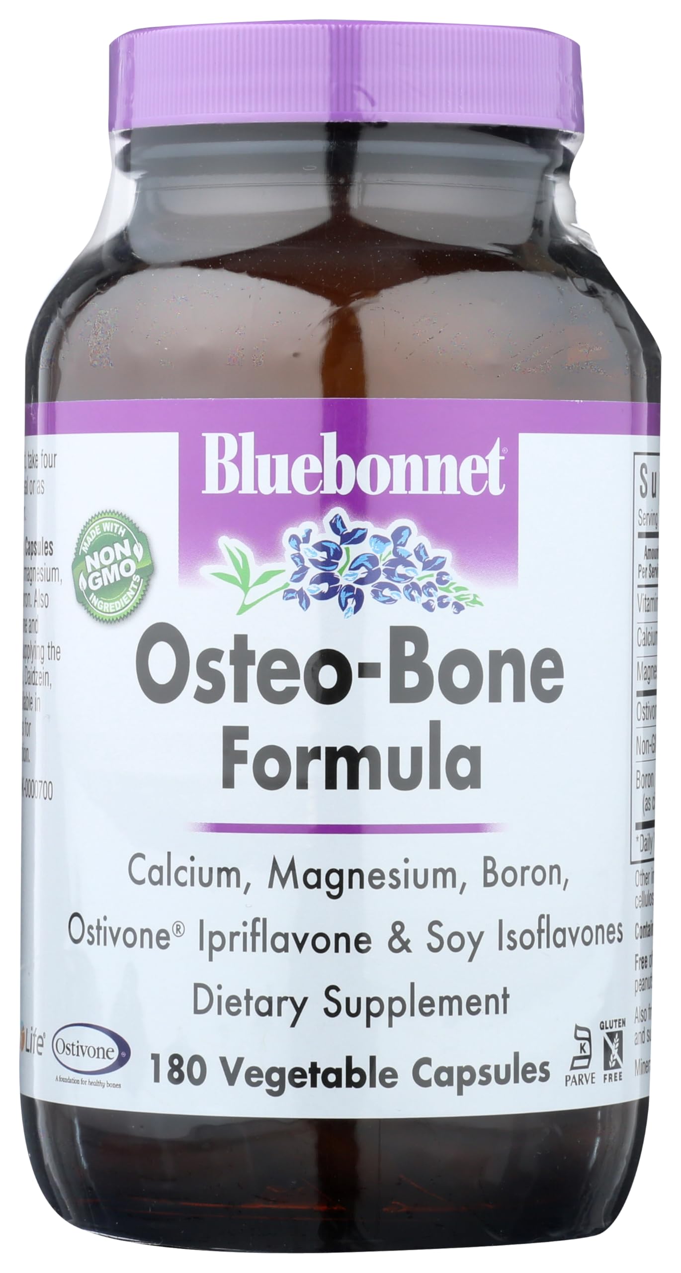 Pre-Order | Arrives in 5–10 Days – BlueBonnet Osteo-Bone Formula Vegetarian Capsules, 180 Count