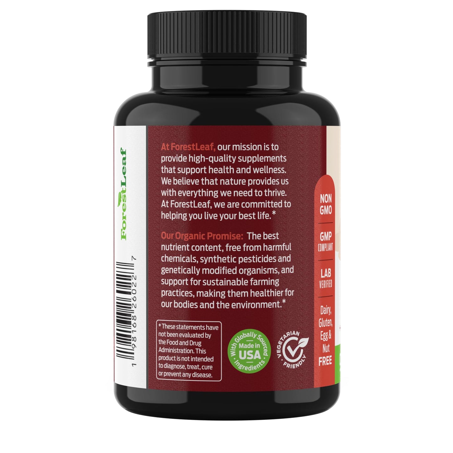 Pre-Order | Arrives in 5–10 Days – ForestLeaf Organic Irish Sea Moss Capsules | 2100mg Raw Seamoss Pills Advanced Supplement Superfood + Burdock, Bladderwrack for Digestive, Respiratory, Immune Health | 90 Vegan Organic Sea Moss Caps