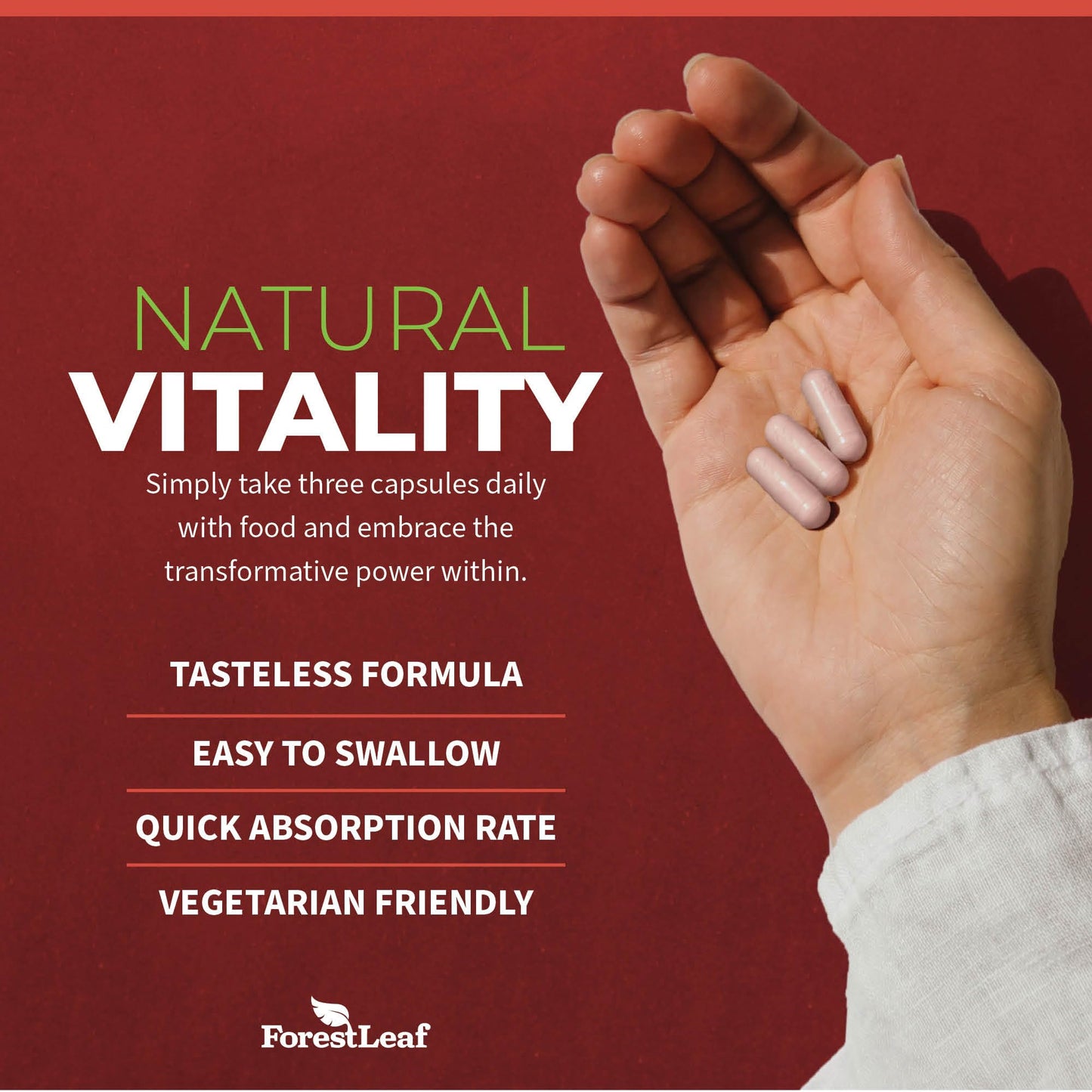 Pre-Order | Arrives in 5–10 Days – ForestLeaf Organic Irish Sea Moss Capsules | 2100mg Raw Seamoss Pills Advanced Supplement Superfood + Burdock, Bladderwrack for Digestive, Respiratory, Immune Health | 90 Vegan Organic Sea Moss Caps