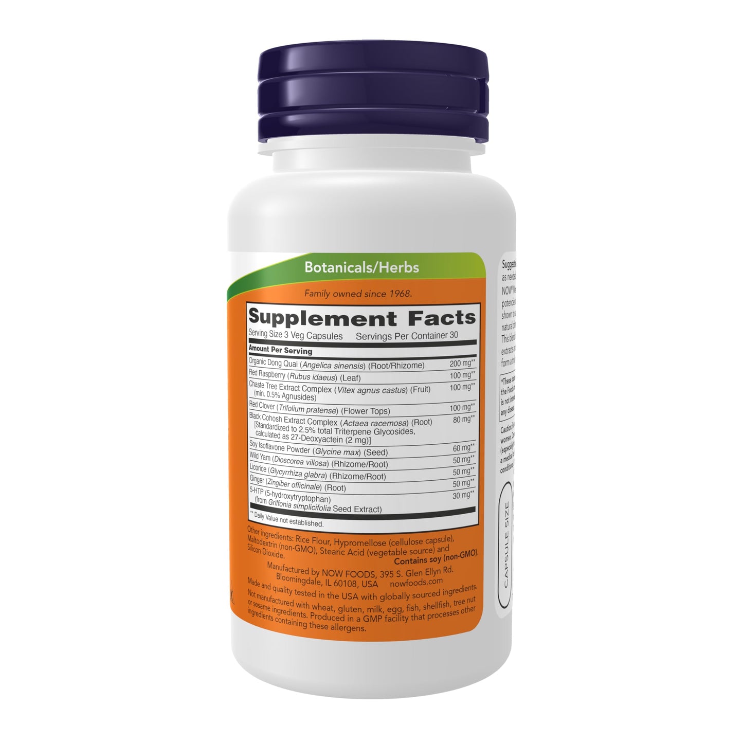 Pre-Order | Arrives in 5–10 Days – NOW Foods Supplements, Menopause Support, Blend Includes Standardized Herbal Extracts and Other Nutrients, 90 Veg Capsules