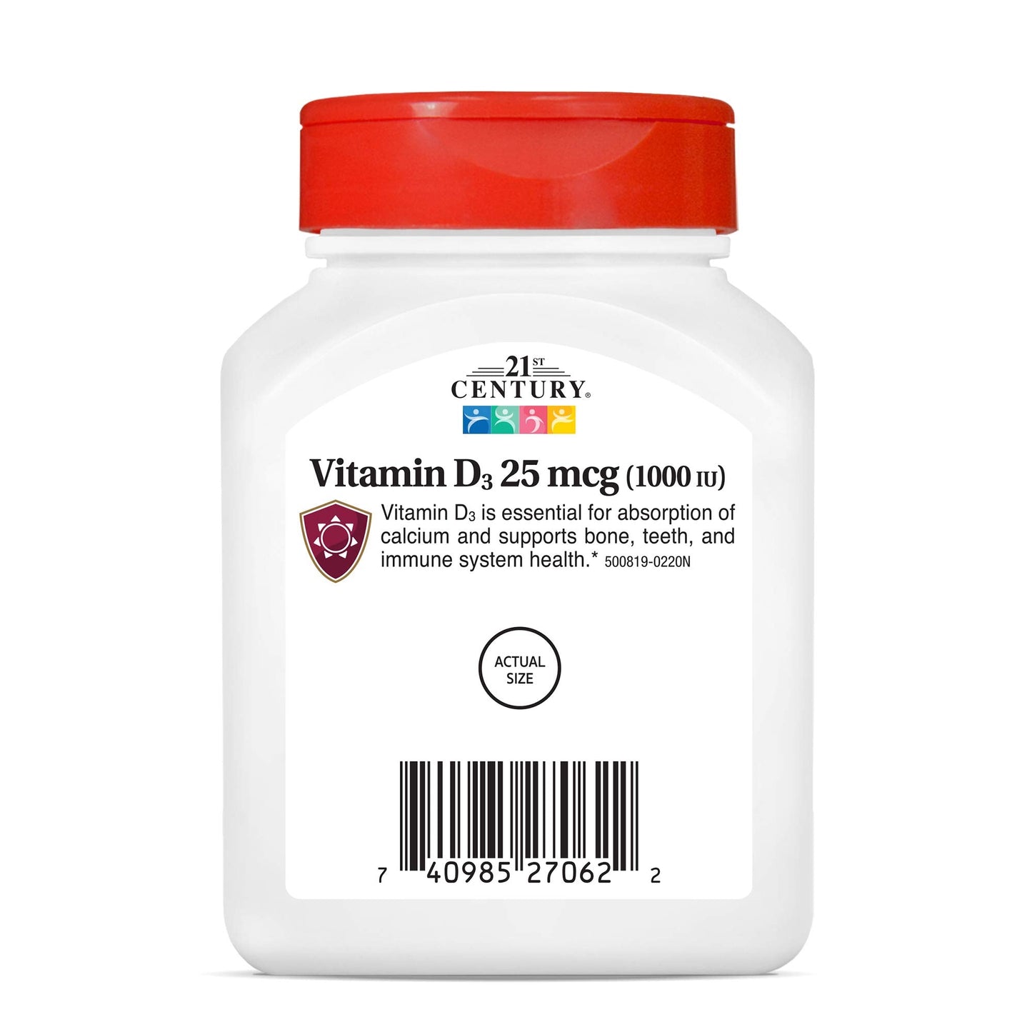 Pre-Order | Arrives in 5–10 Days – 21st Century D 1000 iu Tablets, 110-Count (Pack of 3)