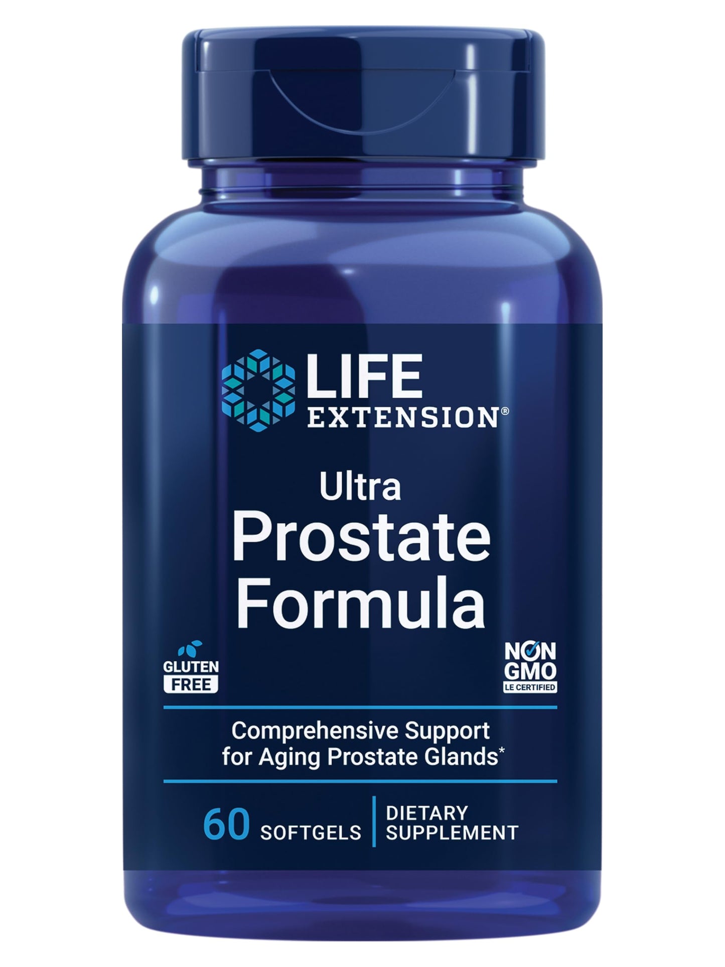 Pre-Order | Arrives in 5–10 Days – Life Extension Ultra Prostate Formula, saw palmetto for men, pygeum, stinging nettle root, lycopene, 11 nutrients for prostate function, non-GMO, gluten-free, 60 softgels
