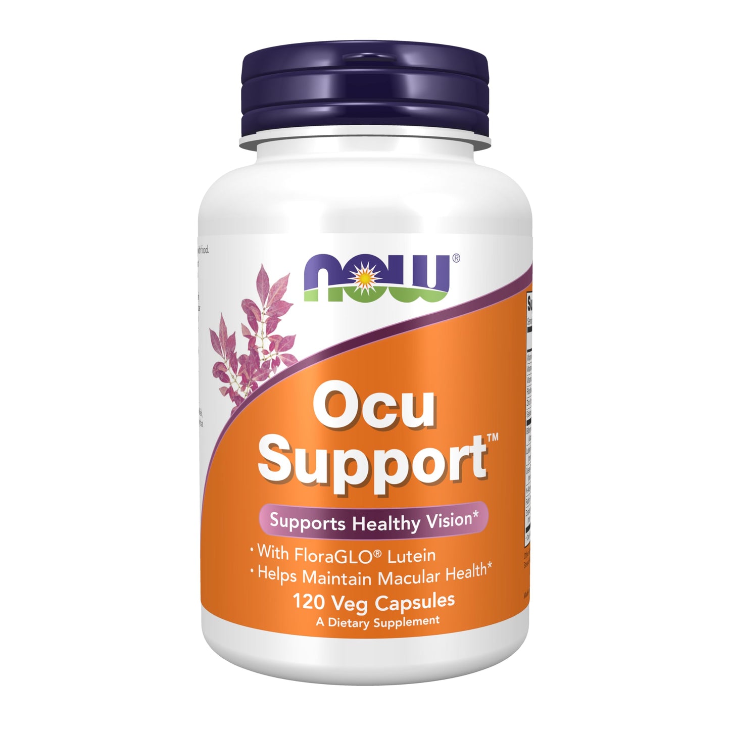 Pre-Order | Arrives in 5–10 Days – NOW Foods Supplements, Ocu Support™ with FloraGLO® Lutein, plus Vitamins A, C and E, 120 Veg Capsules