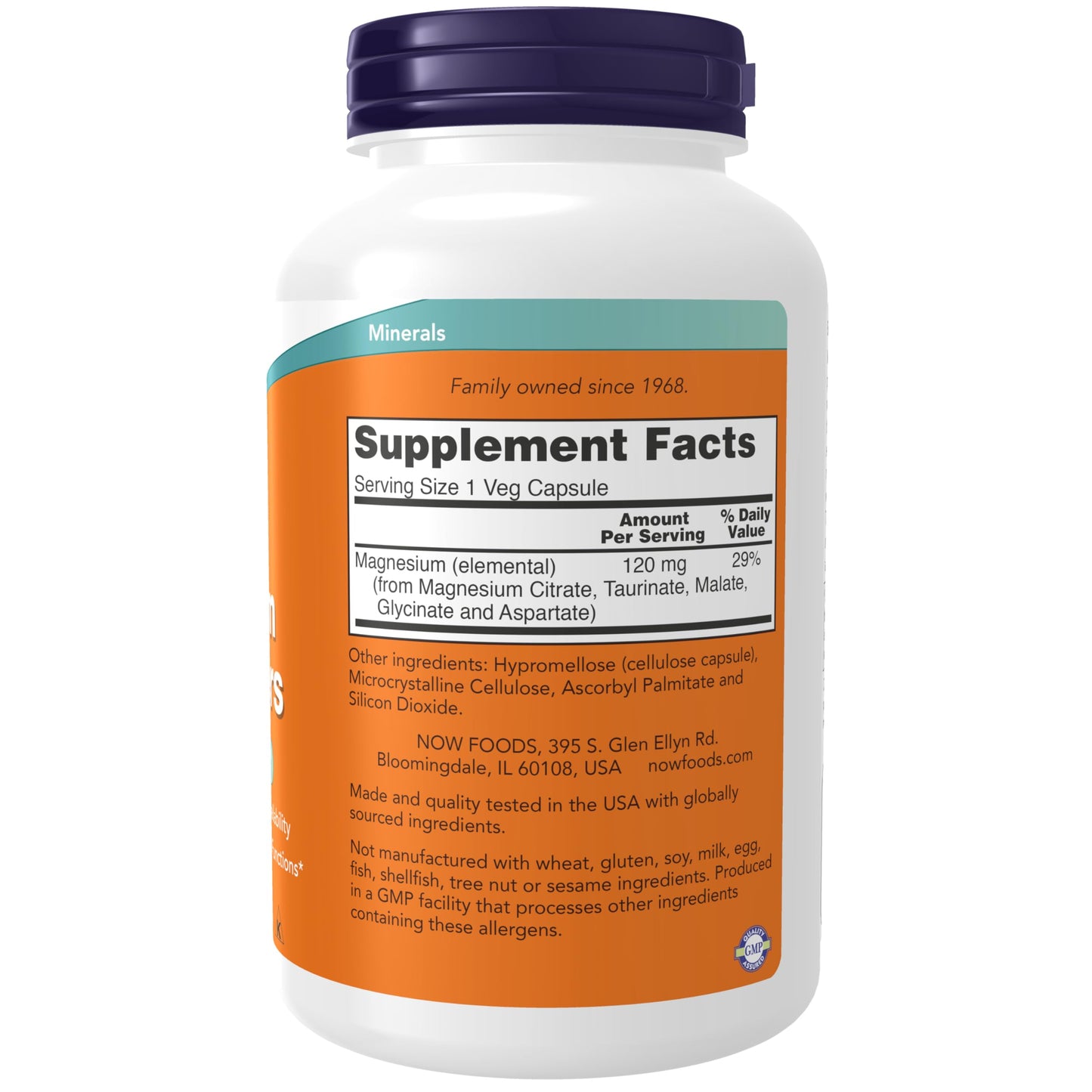 Pre-Order | Arrives in 5–10 Days – NOW Foods Supplements, Magnesium Transporters with 5 Forms of Magnesium for Optimal Bioavailability, 180 Veg Capsules