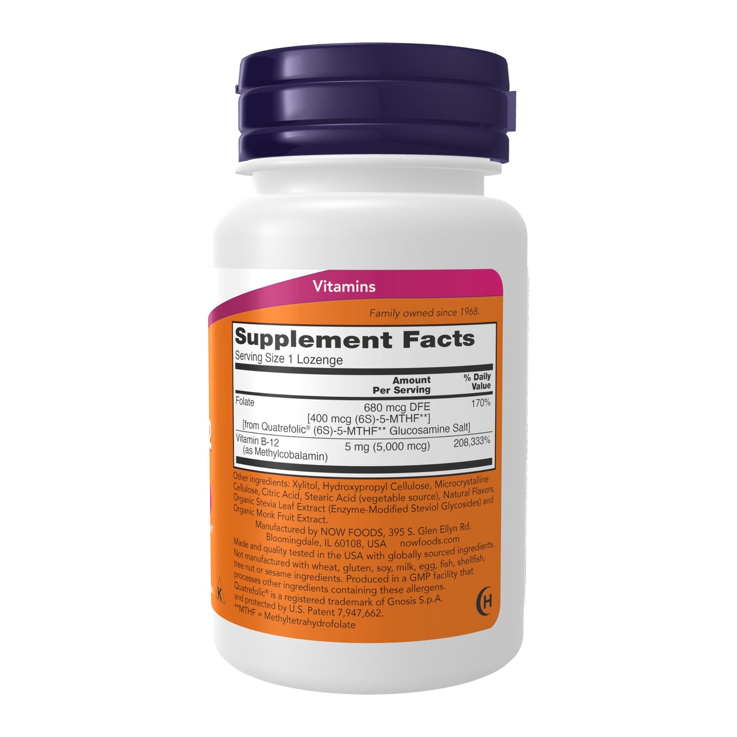 Pre-Order | Arrives in 5–10 Days – NOW Foods Supplements, Methyl B-12 (Methylcobalamin) 5,000 mcg, Nervous System Health*, 60 Lozenges
