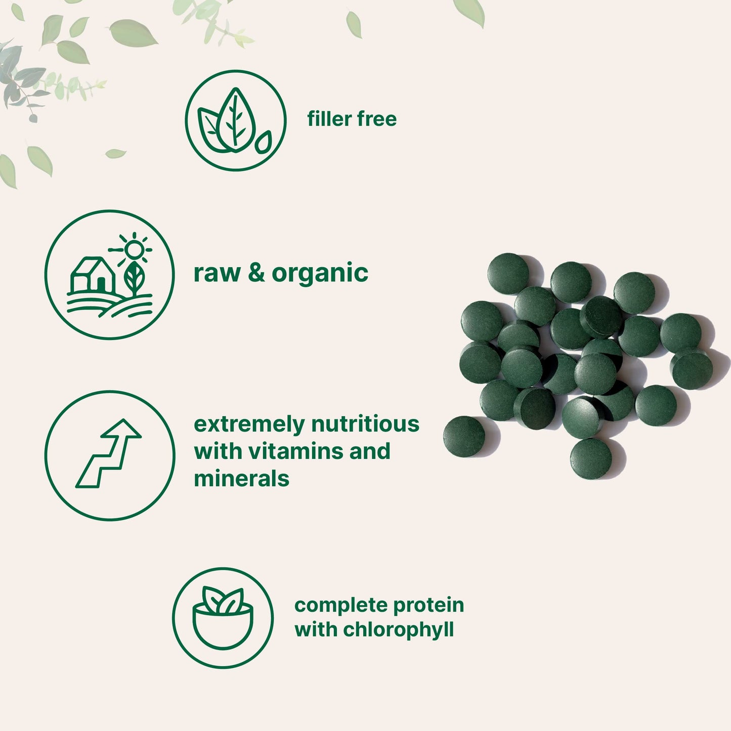 Pre-Order | Arrives in 5–10 Days – Micro Ingredients Organic Spirulina Supplement, 3000MG Per Serving, 720 Tablets (4 Month Supply), No Filler & Non-GMO, Rich in Vegan Protein, Vitamins & Prebiotics, Premium Spirulina Pills