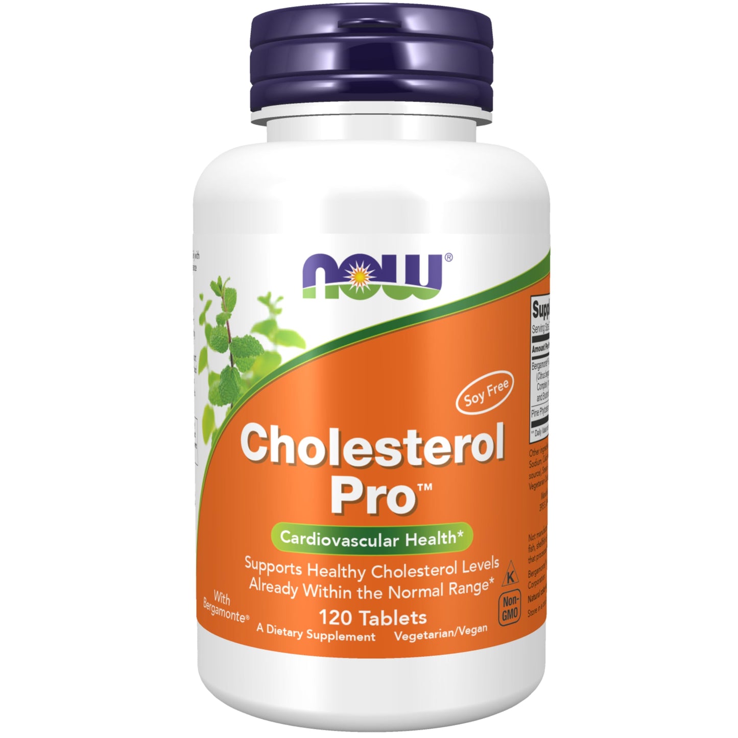 Pre-Order | Arrives in 5–10 Days – NOW Foods Supplements, Cholesterol Pro™ with Bergamonte™ and Plant Sterols, Cardiovascular Health*, 120 Tablets