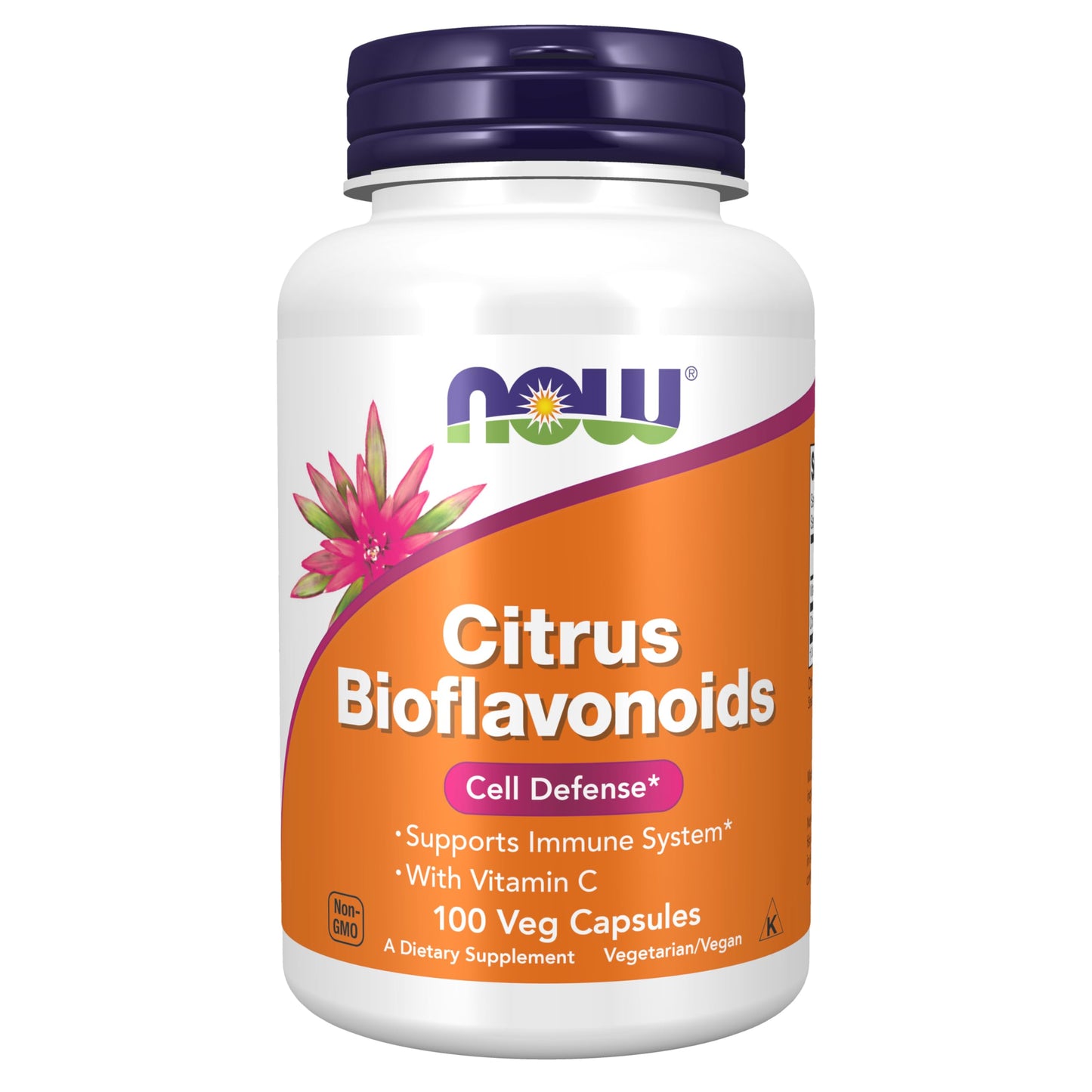 Pre-Order | Arrives in 5–10 Days – NOW Supplements, Citrus Bioflavonoids 700mg, Supports Immune System*, Cell Defense*, 100 Capsules