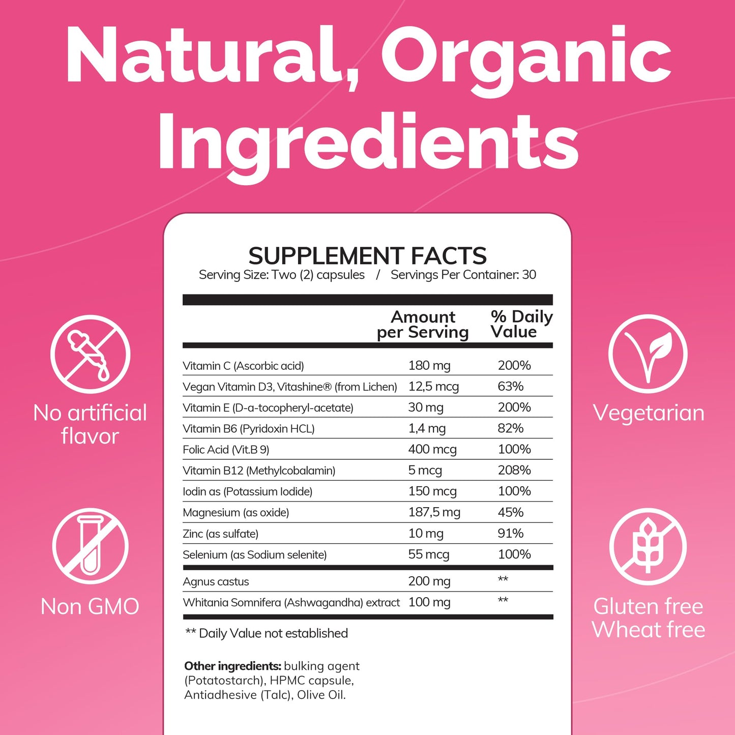 Pre-Order | Arrives in 5–10 Days – CONCEIVE PLUS Birth Control Detox Supplement - Prenatal Vitamins Best for Women - Support Hormone Balance & Ovarian Health - Essential for Women Trying to Conceive - Dietary Supplements - 60 Capsules