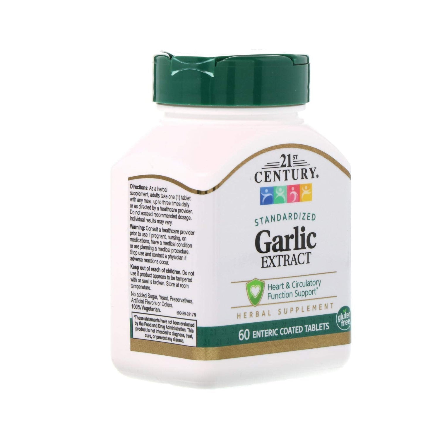 Pre-Order | Arrives in 5–10 Days – 21st Century Garlic (odorless) Tablets, 60 Count (21840)