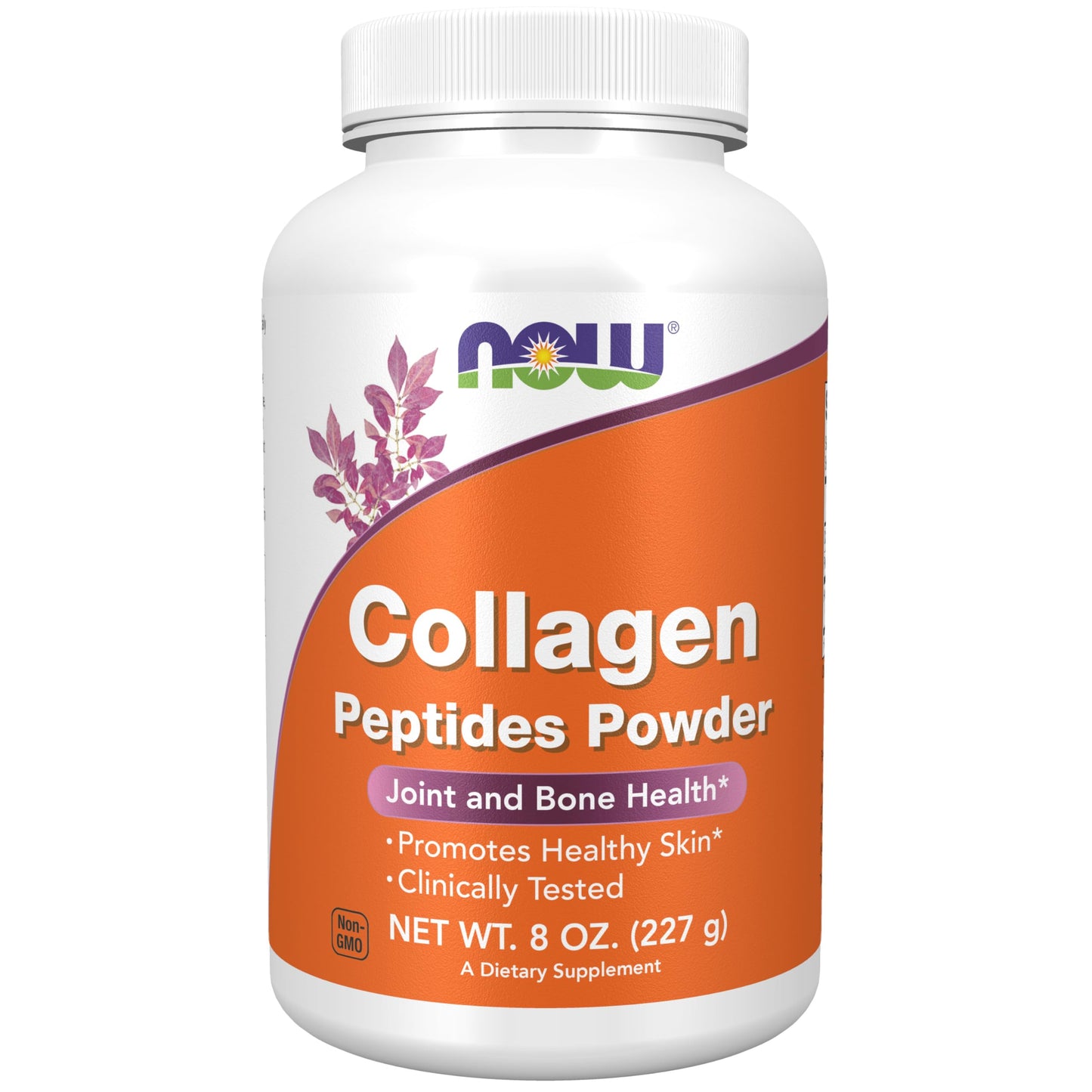 Pre-Order | Arrives in 5–10 Days – NOW Foods Supplements, Collagen Peptides Powder, Clinically Tested, Joint and Bone Health*, 8-Ounce