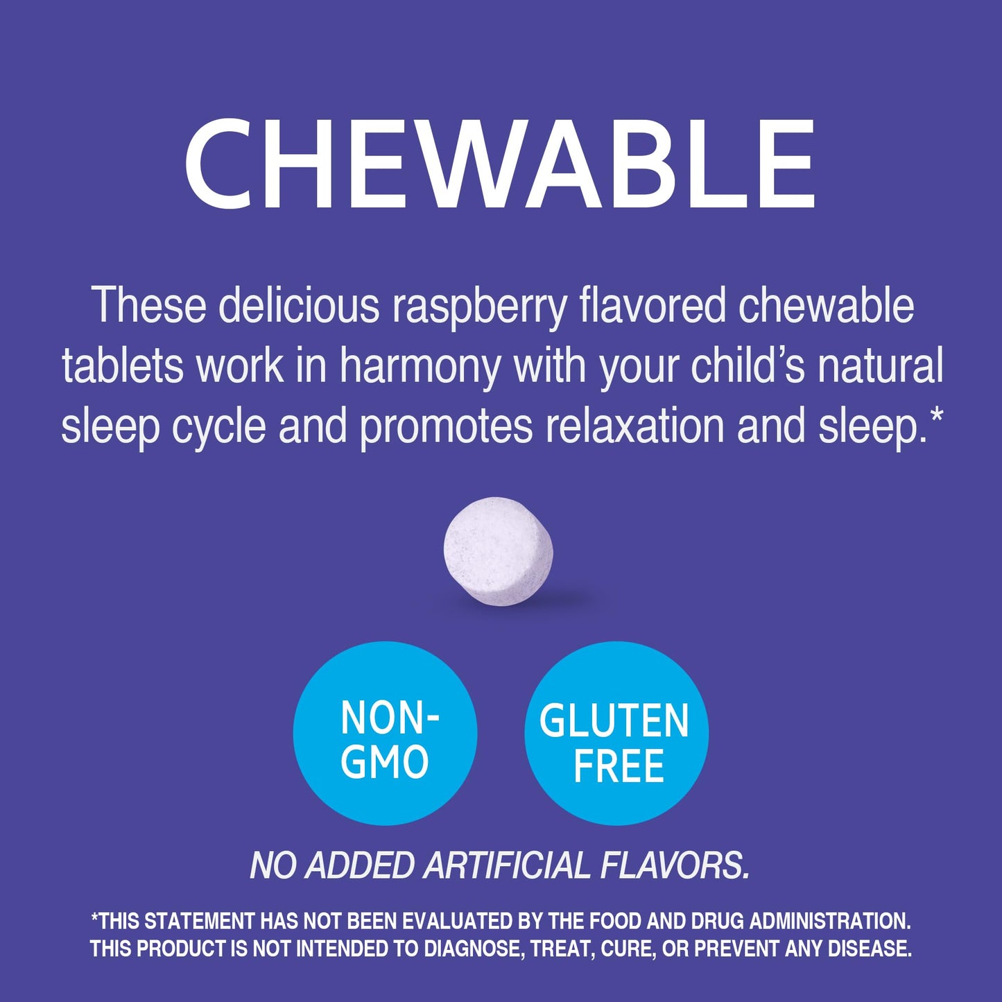 Pre-Order | Arrives in 5–10 Days – 21st Century Zoo Friends Sleep Chewable Melatonin, Raspberry Flavor, 60 Count