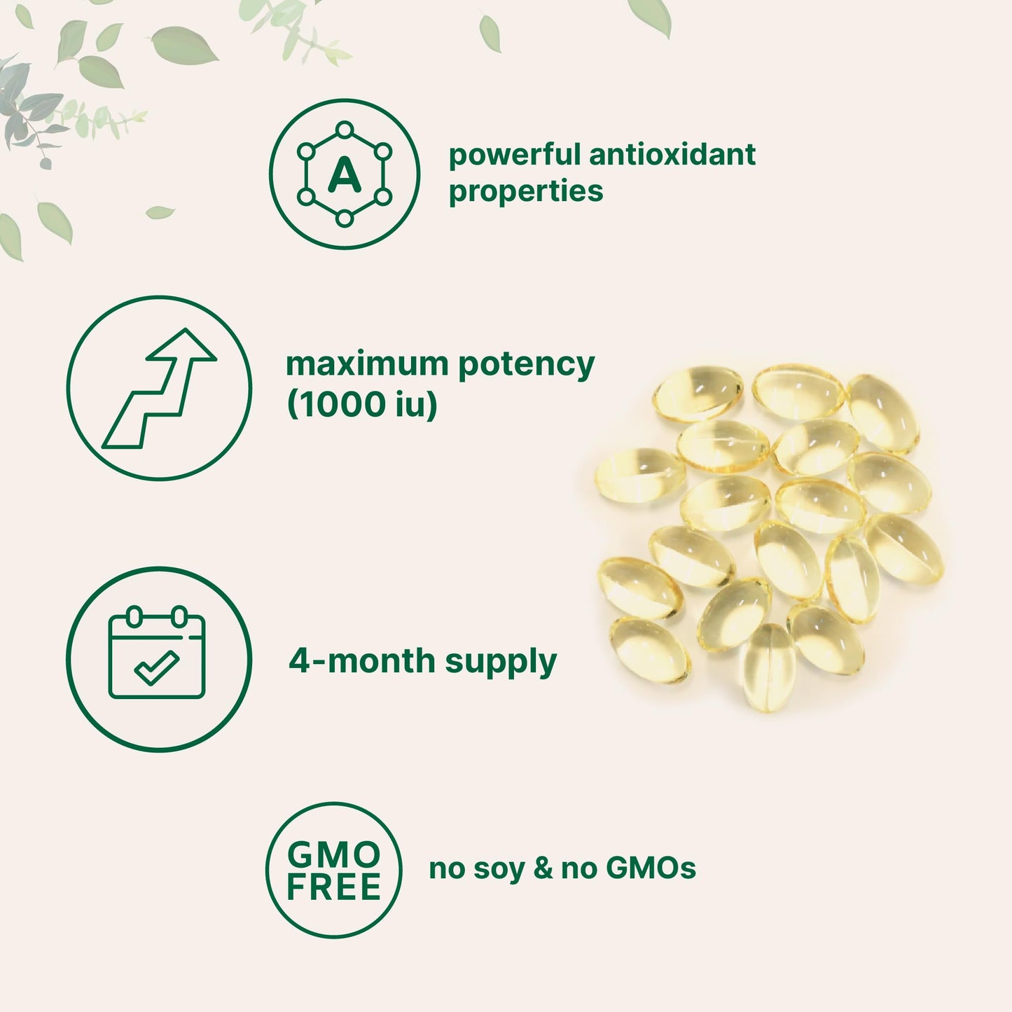 Pre-Order | Arrives in 5–10 Days – Micro Ingredients Vitamin E 1000 IU, 240 Softgels | Pure Vitamin E Oil Pills | Antioxidant Supplements for Skin, Face, & Immune Health | Non-GMO, Gluten Free