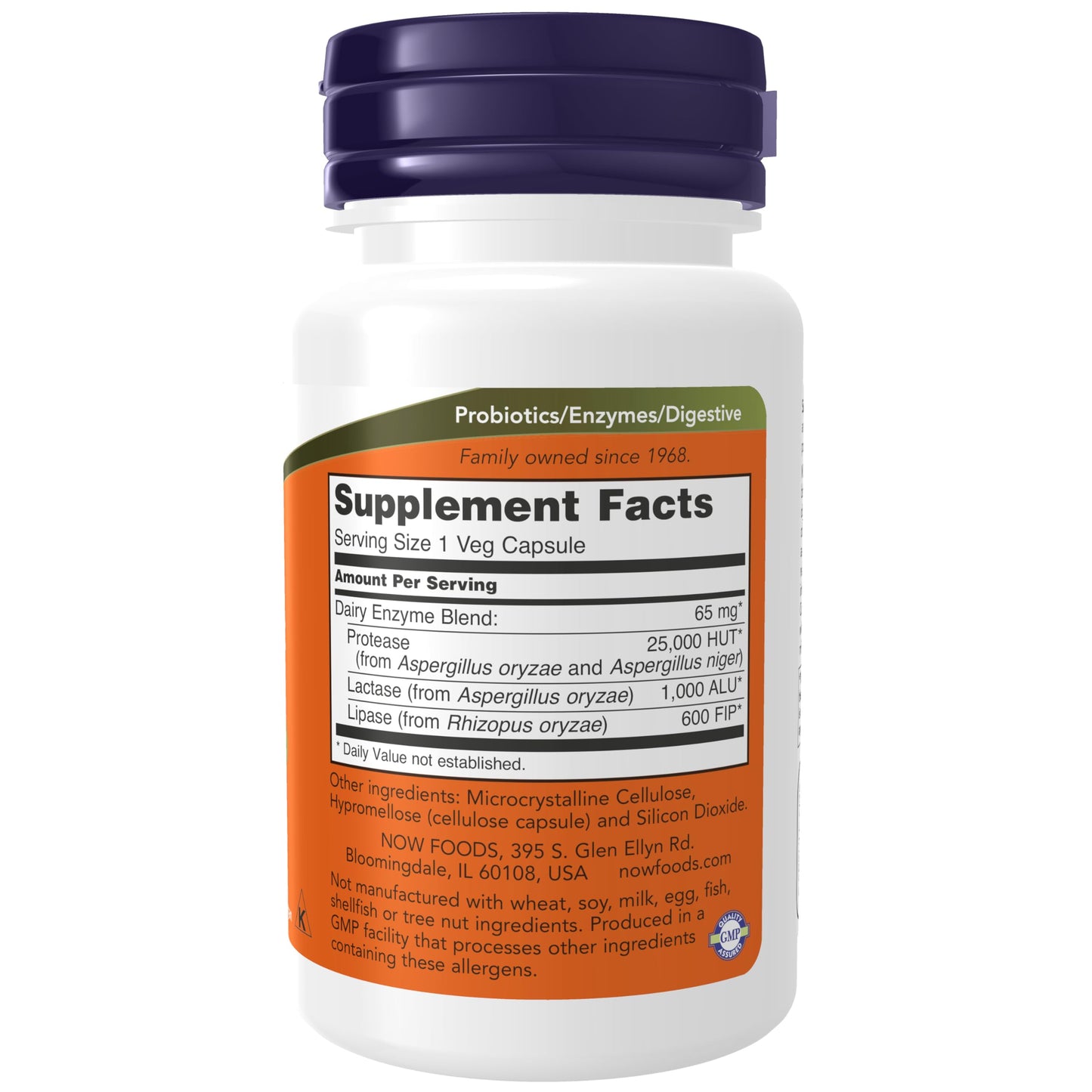 Pre-Order | Arrives in 5–10 Days – NOW Foods Supplements, Dairy Digest Complete, Digests Lactose, Dairy Proteins and Fats*, Dairy Tolerance Enzymes*, 90 Veg Capsules