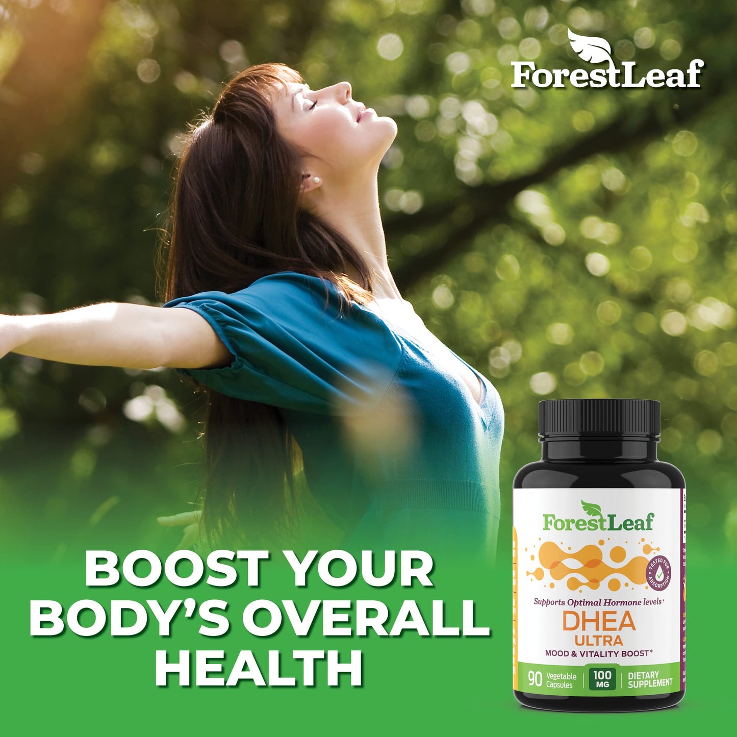 Pre-Order | Arrives in 5–10 Days – DHEA 100mg | DHEA Supplement for Women | DHEA Supplement for Men | Pure High Strength Micronized Dehydroepiandrosterone | Supports Energy, Hormone Balance, Anti-Aging, Mood | 90 Caps (3-Month Supply)