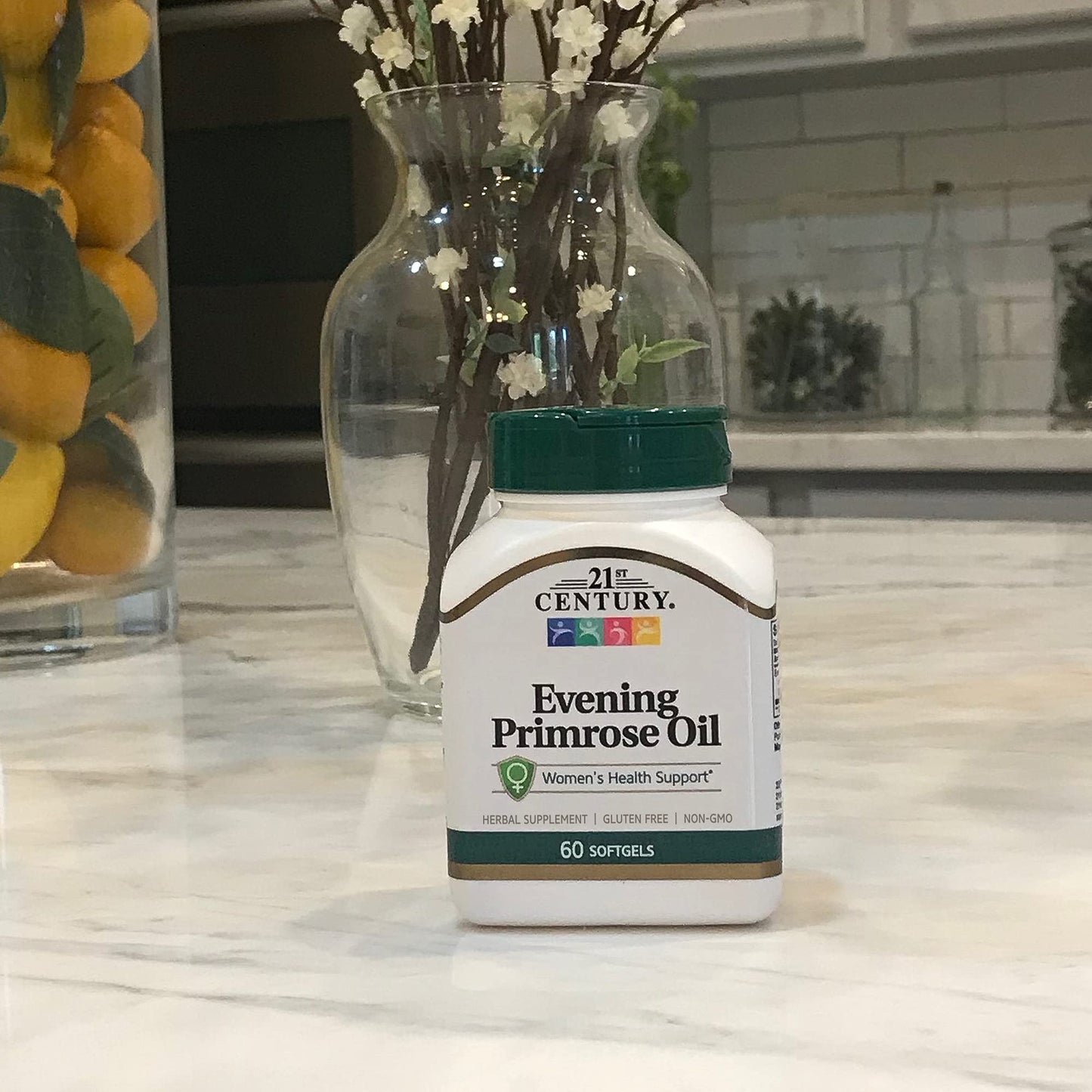 Pre-Order | Arrives in 5–10 Days – 21st Century Evening Primrose Oil Softgels, 60 Count