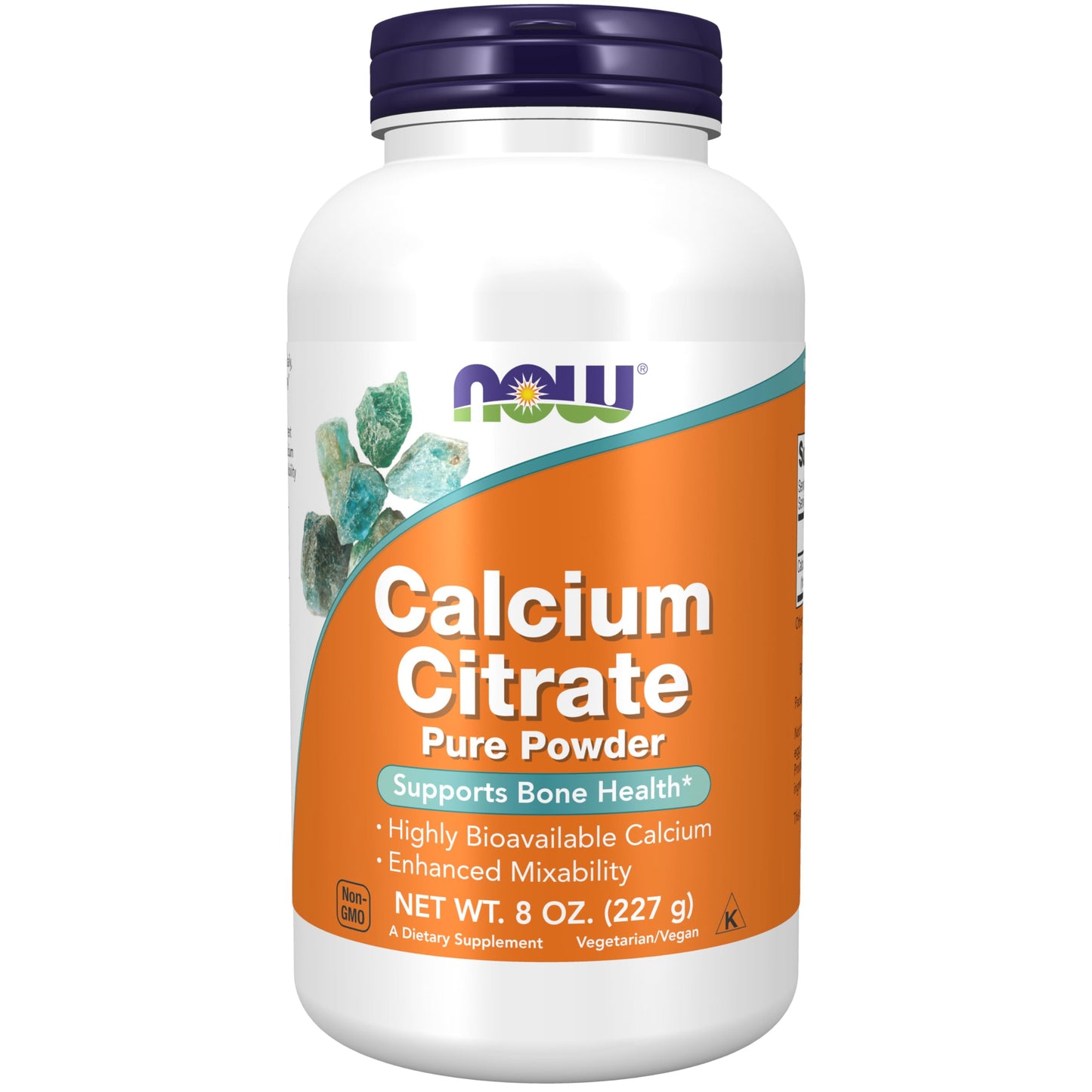 Pre-Order | Arrives in 5–10 Days – NOW Foods Supplements, Calcium Citrate Powder, Highly Bioavailable Calcium, Supports Bone Health*, 8-Ounce