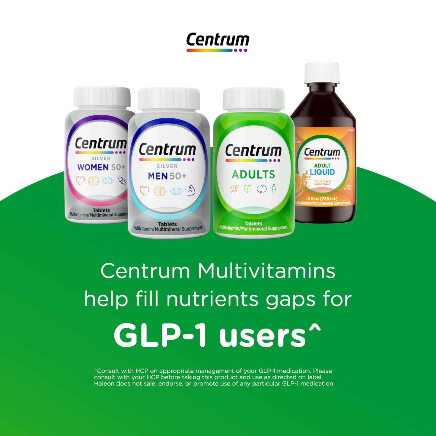 Pre-Order | Arrives in 5–10 Days – Centrum Minis Silver Women's Multivitamin for Women 50 Plus, Multimineral Supplement with Vitamin D3, B Vitamins, Non-GMO Ingredients, Supports Memory and Cognition in Older Adults - 280 Ct