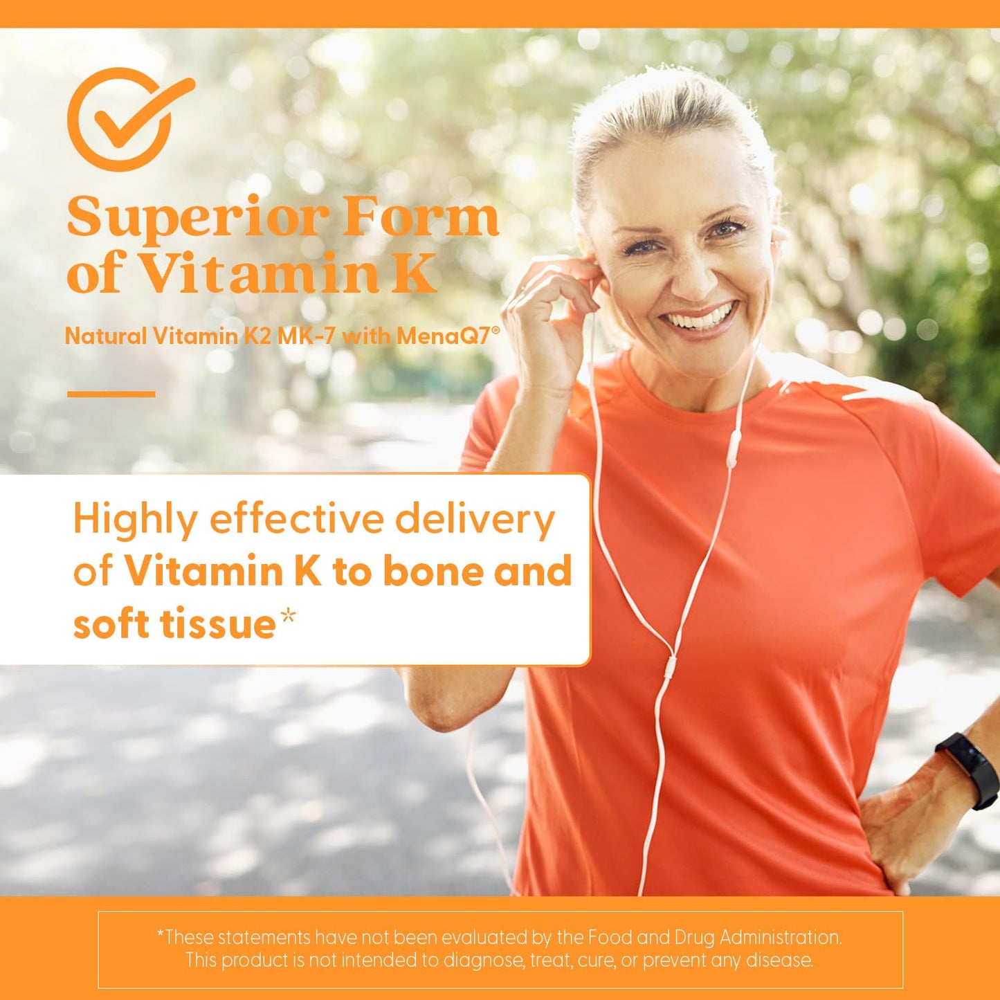 Pre-Order | Arrives in 5–10 Days – Doctors Best Natural Vitamin K2 MK-7, Supports Tissue & Bone Health, Non-GMO, Gluten Free, Soy Free, Vegan 60 Veggie Caps