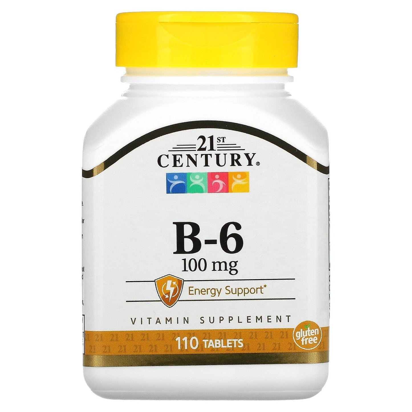 Pre-Order | Arrives in 5–10 Days – 21st Century B 6 100 mg Tablets, 110 Count (Pack of 3)