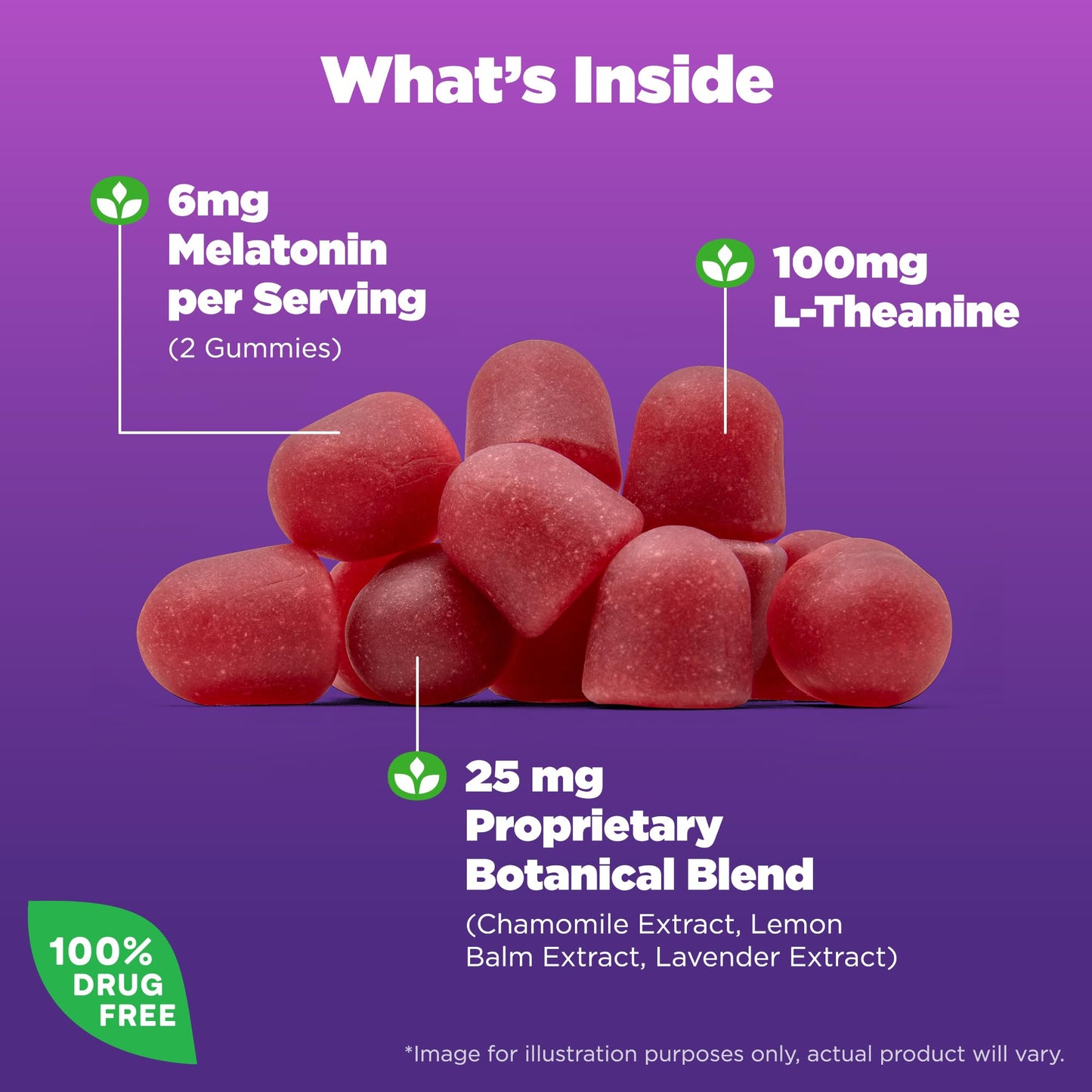 Pre-Order | Arrives in 5–10 Days – Natrol Sleep+ Calm Melatonin Gummies for Adults, Sleep Gummies, Strawberry Flavor, 60 Gummies, 30 Day Supply