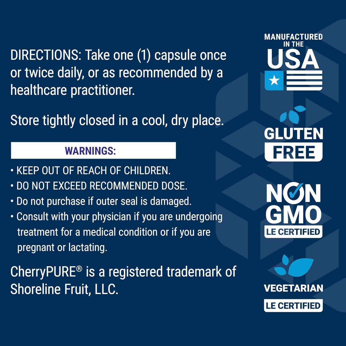Pre-Order | Arrives in 5–10 Days – Life Extension Tart Cherry with CherryPURE®, anthocyanins, oxidative Stress, Muscle Recovery, Exercise Support, Muscle Comfort, Vegetarian, Gluten-Free, Non-GMO, 60 Capsules