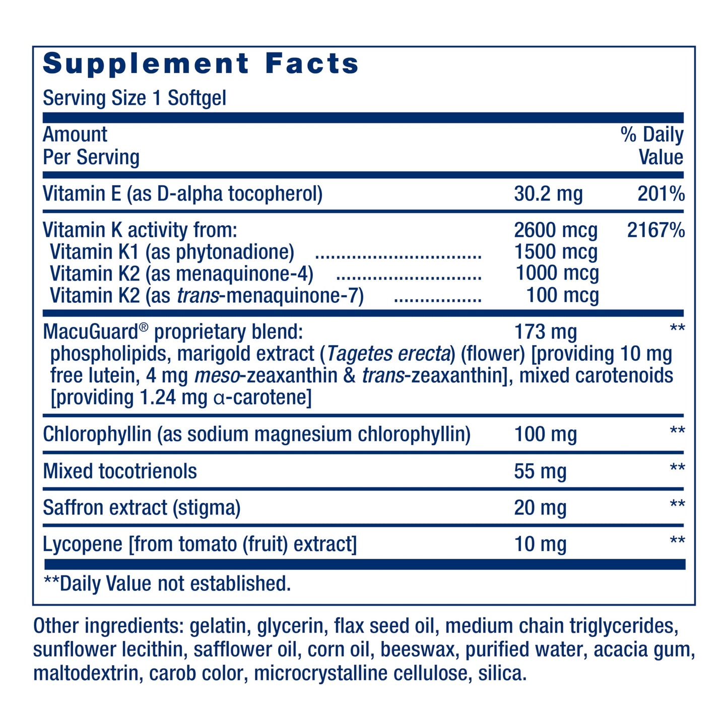 Pre-Order | Arrives in 5–10 Days – Life Extension Once-Daily Health Booster - Vitamins & Nutrients Supplement for Whole-Body Health - Vitamin K Complex, Vitamin E, Saffron, Lutein and More - Non-GMO, Gluten-Free - 60 Softgels