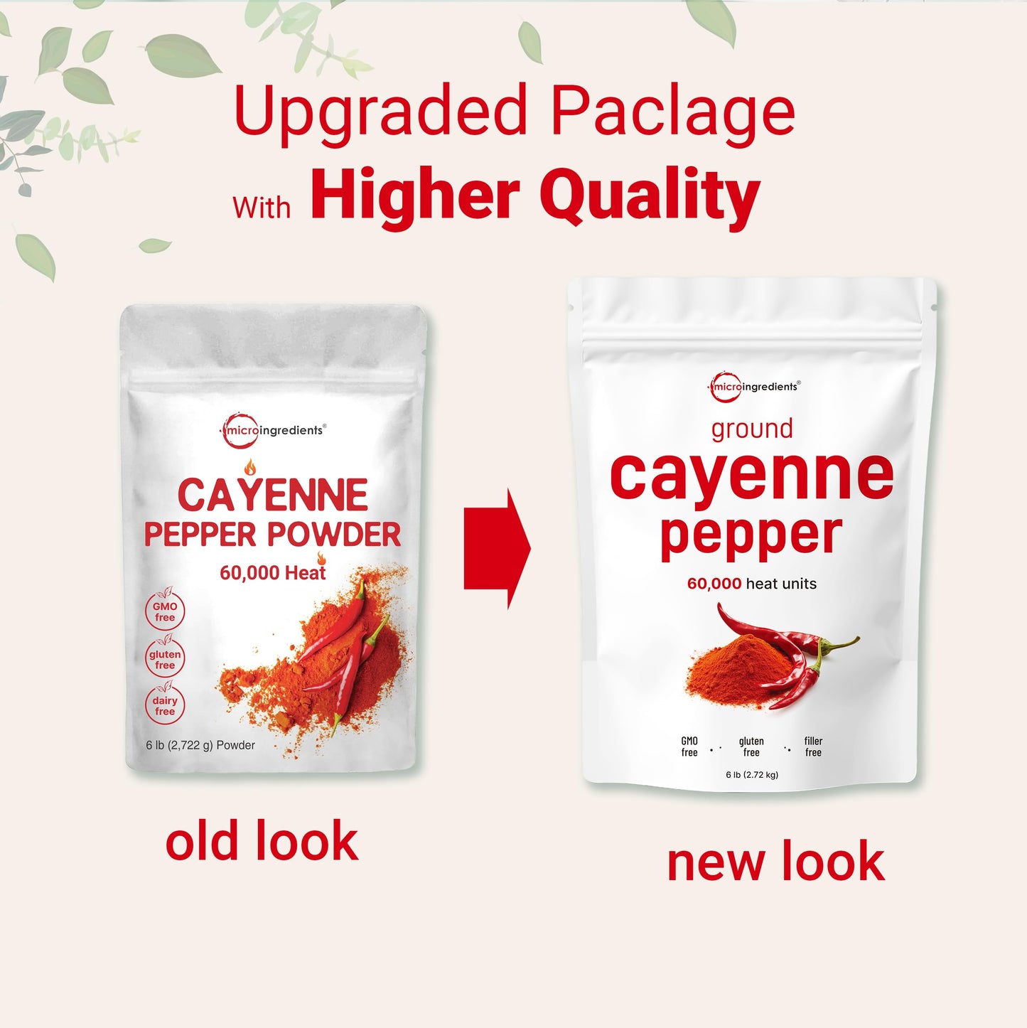 Pre-Order | Arrives in 5–10 Days – Ground Cayenne Pepper Powder, 6lbs (60,000 SHU Heat) | Premium Source for Spice & Seasoning | Garden Protection from Wildlife | Additive Free, Non-GMO, Bulk Supply