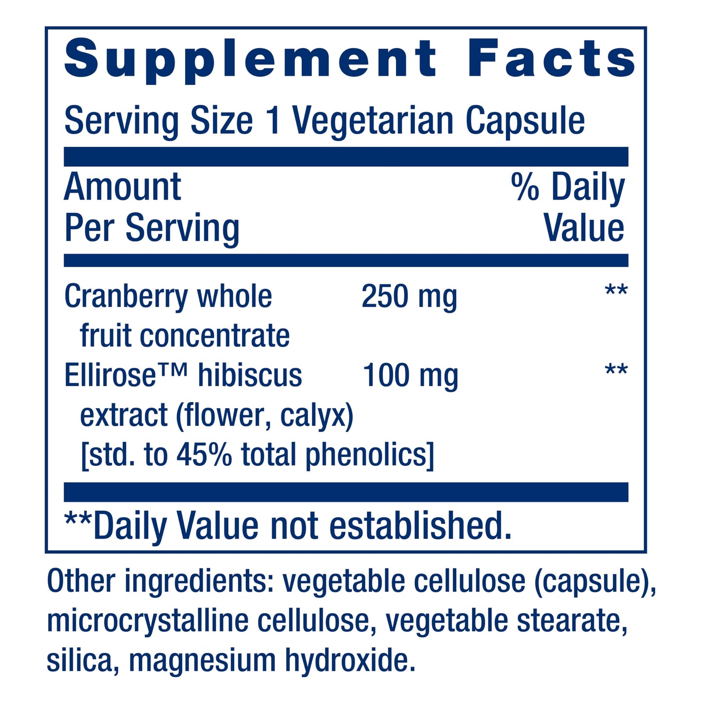 Pre-Order | Arrives in 5–10 Days – Life Extension Optimized Cran-Max®, Cranberry Whole Fruit Concentrate with Hibiscus Extract, Best in Class Support for Female Urinary Tract Health, Gluten-Free, Vegetarian, Non-GMO, 60 Capsules