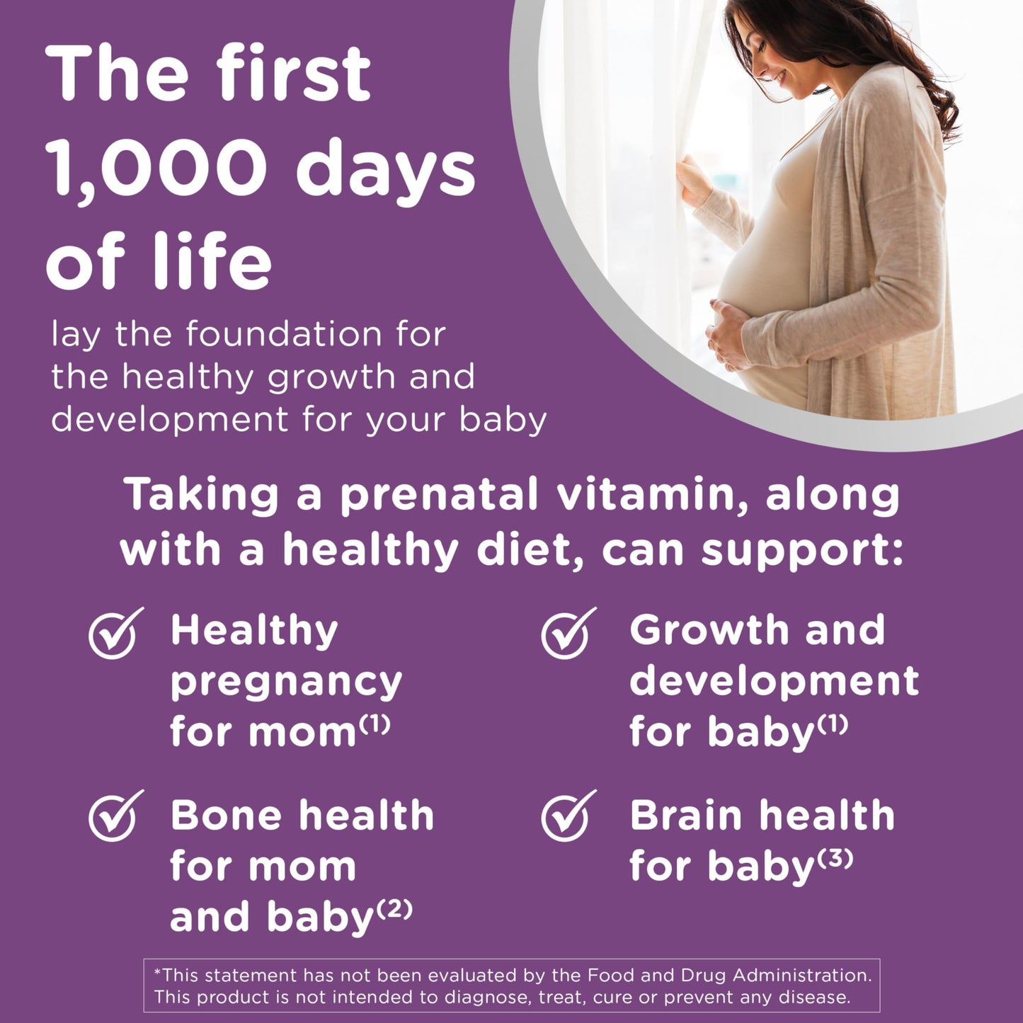 Pre-Order | Arrives in 5–10 Days – Centrum Prenatal Multivitamin Gummies with DHA and Folic Acid, Mixed Berry and Orange Flavors - 60 Count, 30 Day Supply